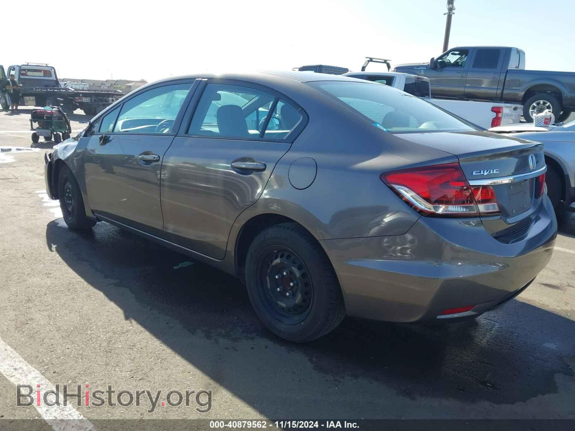 2013 HONDA CIVIC - VIN: 19XFB2F54DE284751 - Фото 3