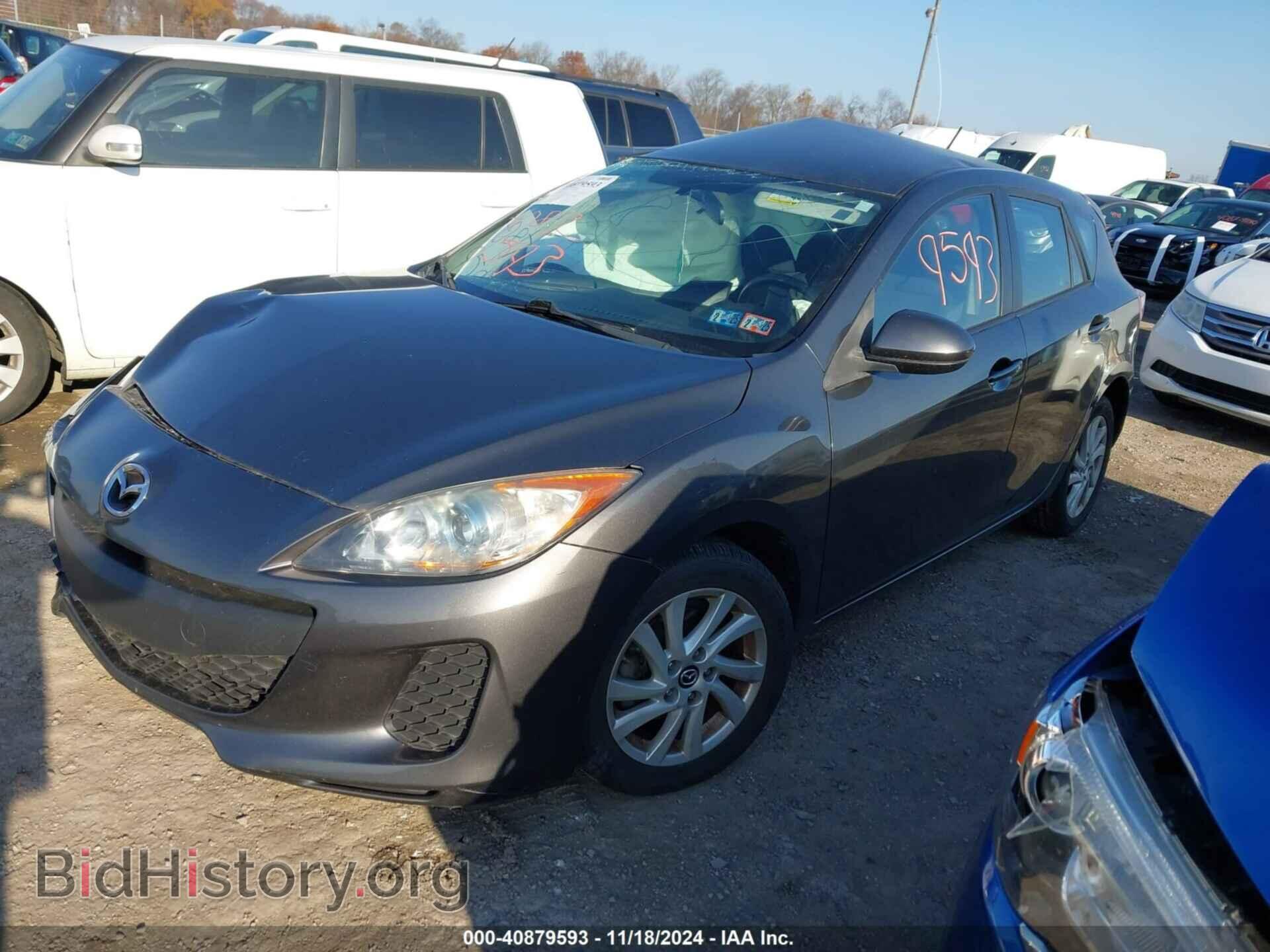 2013 MAZDA MAZDA3 - VIN: JM1BL1LP8D1834595 - Фото 2