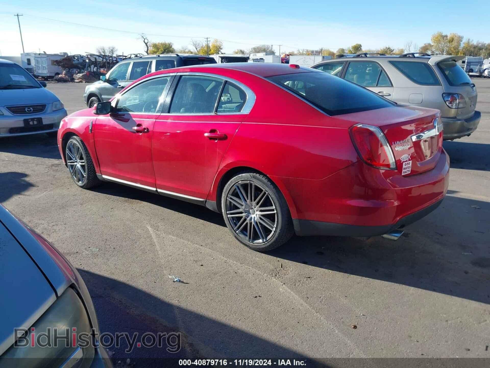 2010 LINCOLN MKS - VIN: 1LNHL9FT6AG600719 - Фото 3