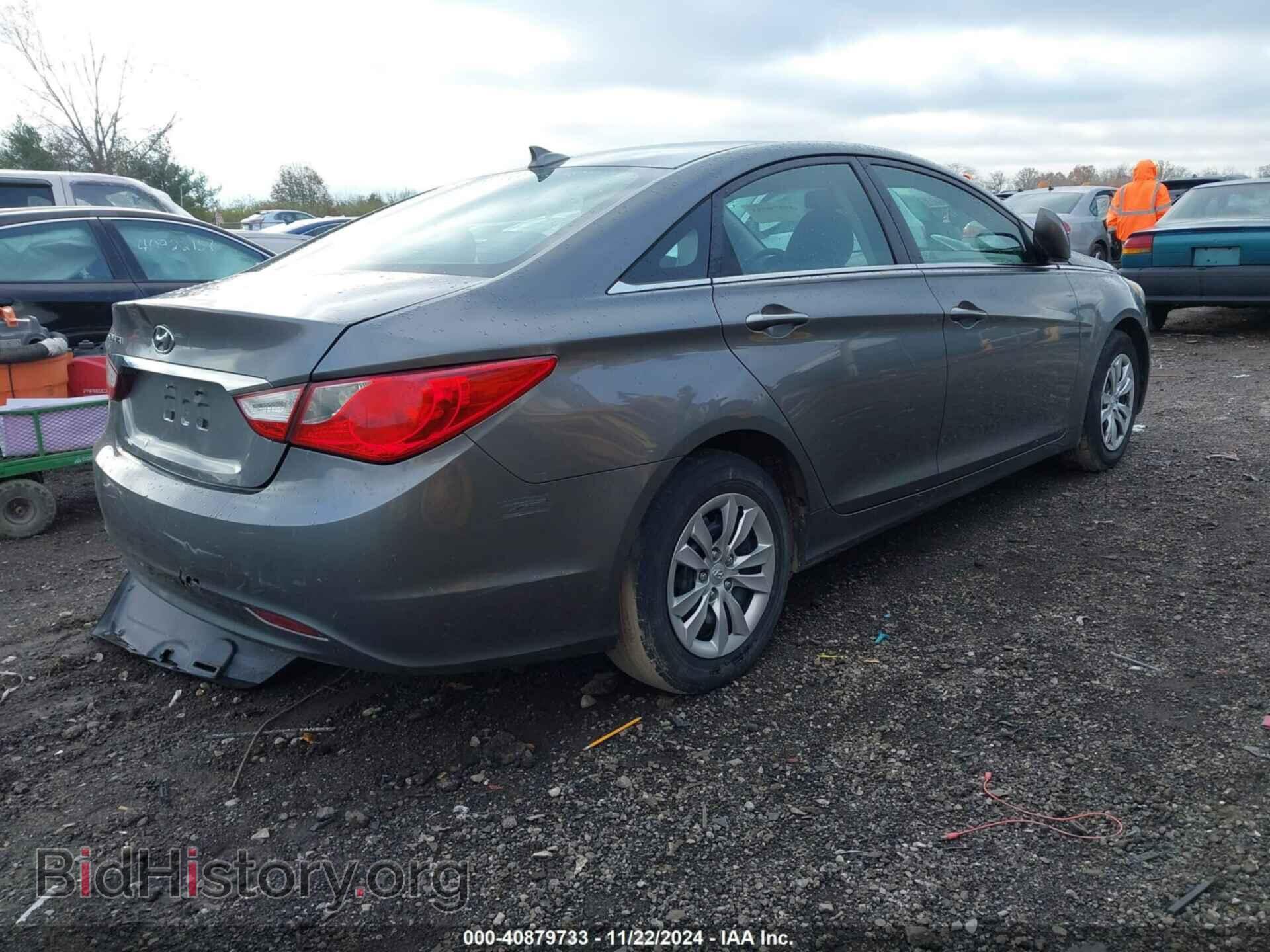 2013 HYUNDAI SONATA - VIN: 5NPEB4AC0DH508462 - Фото 4