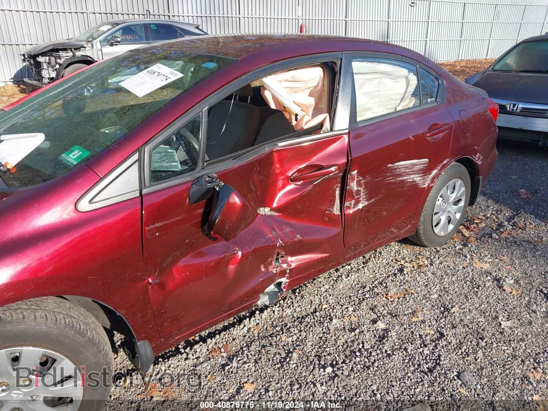 2012 HONDA CIVIC - VIN: 19XFB2F54CE363352 - Фото 6