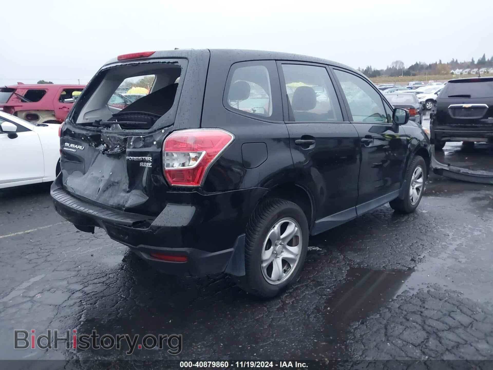 2014 SUBARU FORESTER - VIN: JF2SJAAC0EH429377 - Фото 4