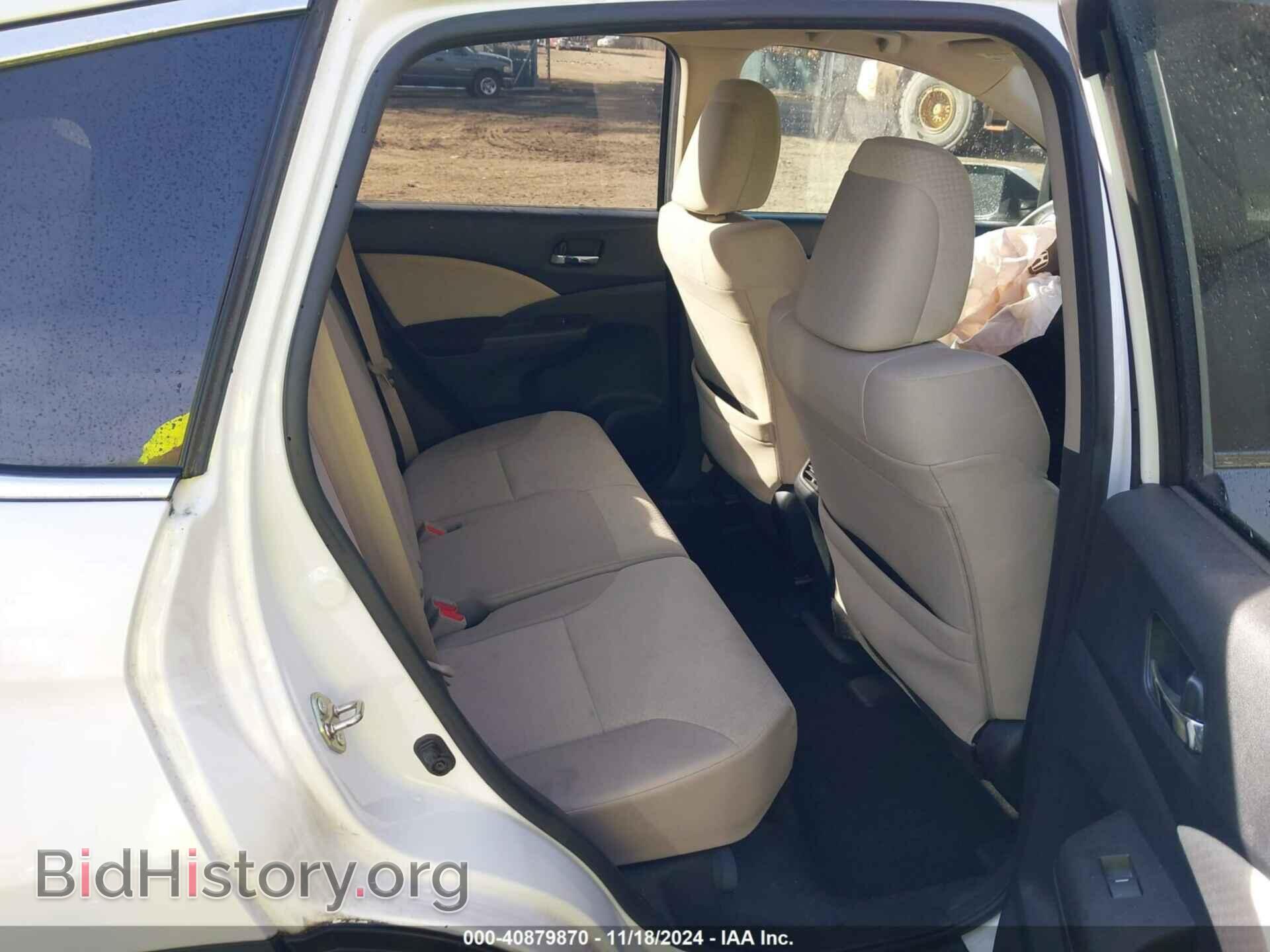 2016 HONDA CR-V - VIN: 5J6RM4H57GL025872 - Фото 8
