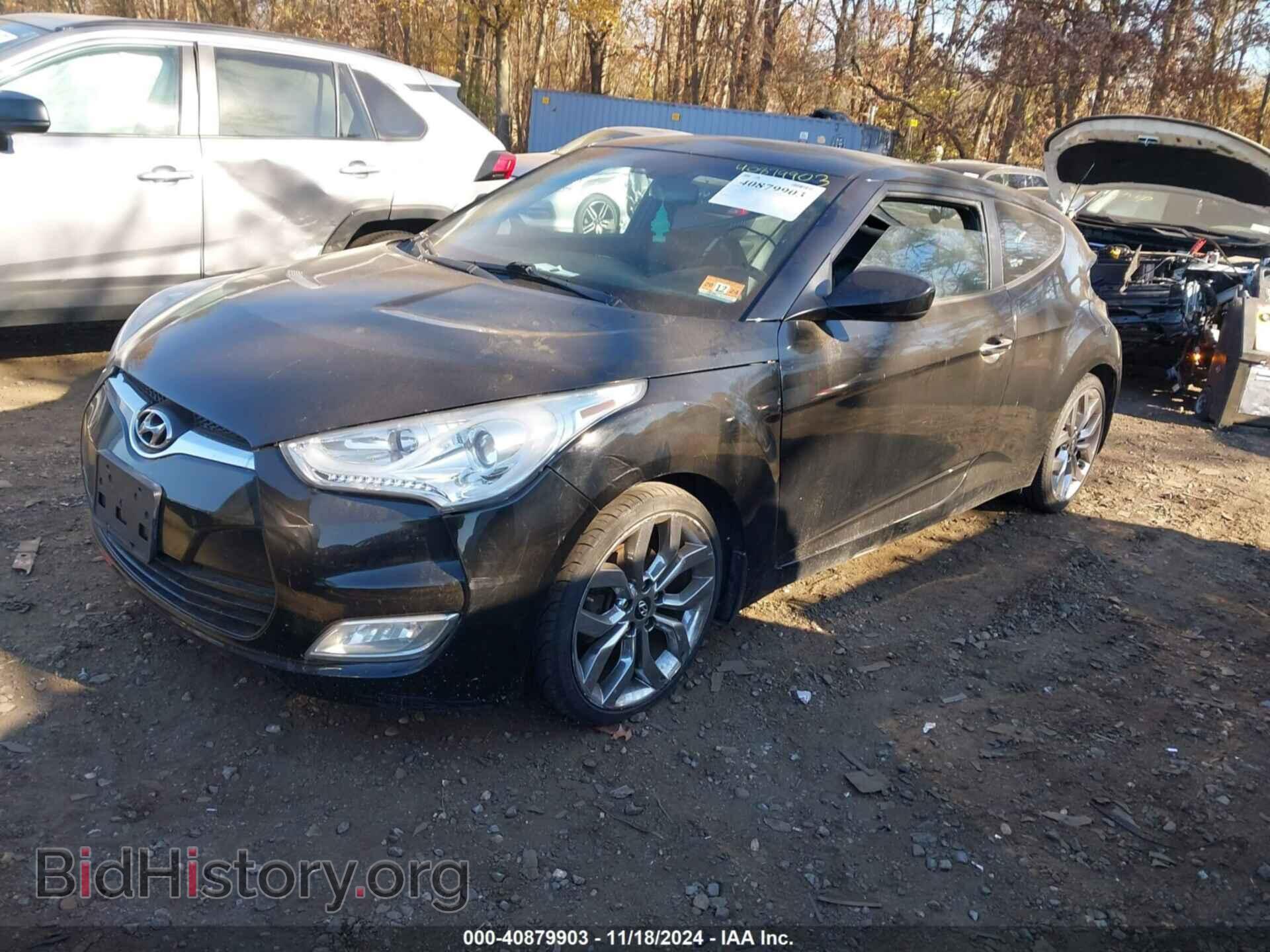 2015 HYUNDAI VELOSTER - VIN: KMHTC6AD8FU219634 - Фото 2