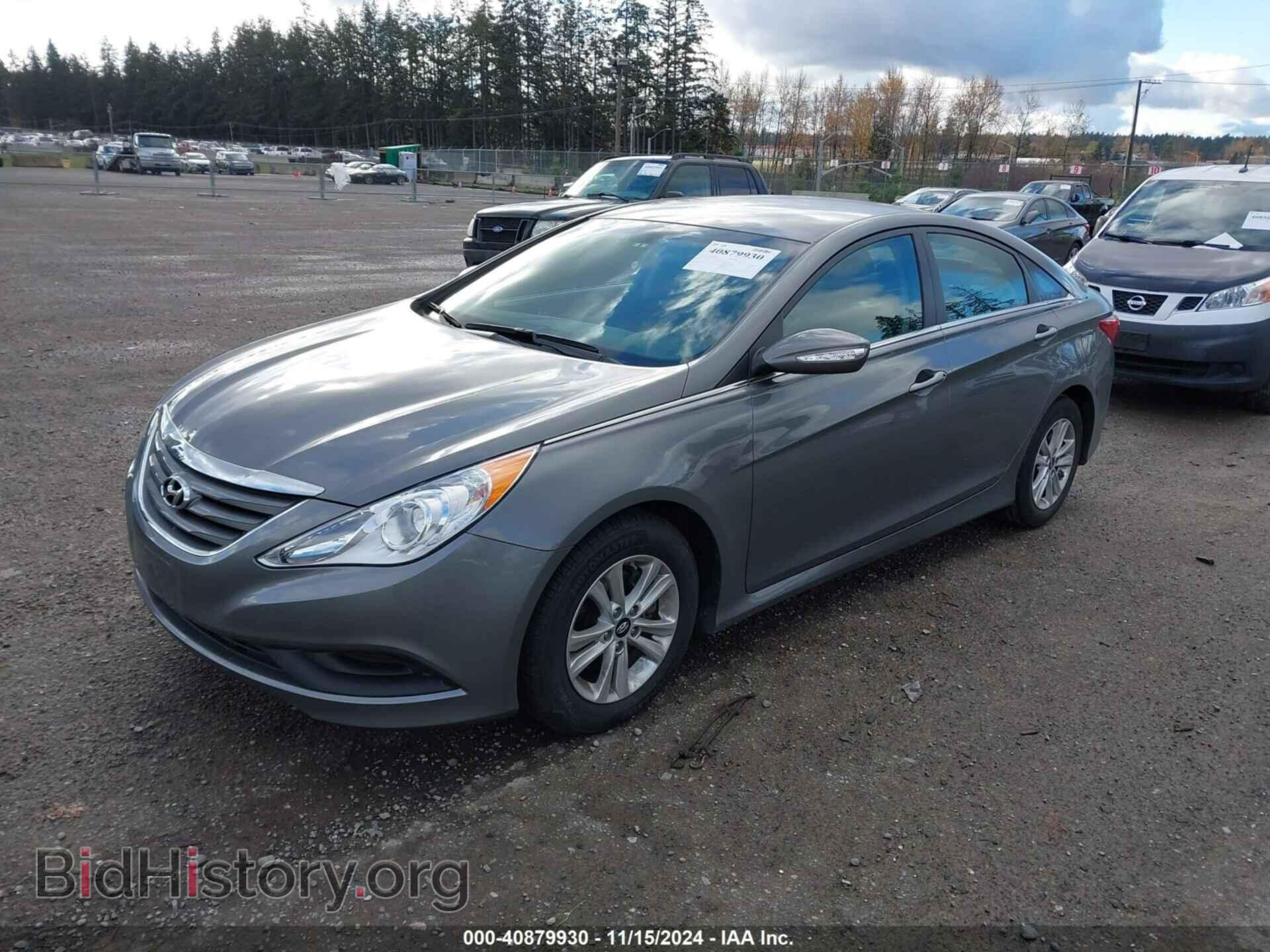 2014 HYUNDAI SONATA - VIN: 5NPEB4AC8EH862702 - Фото 2