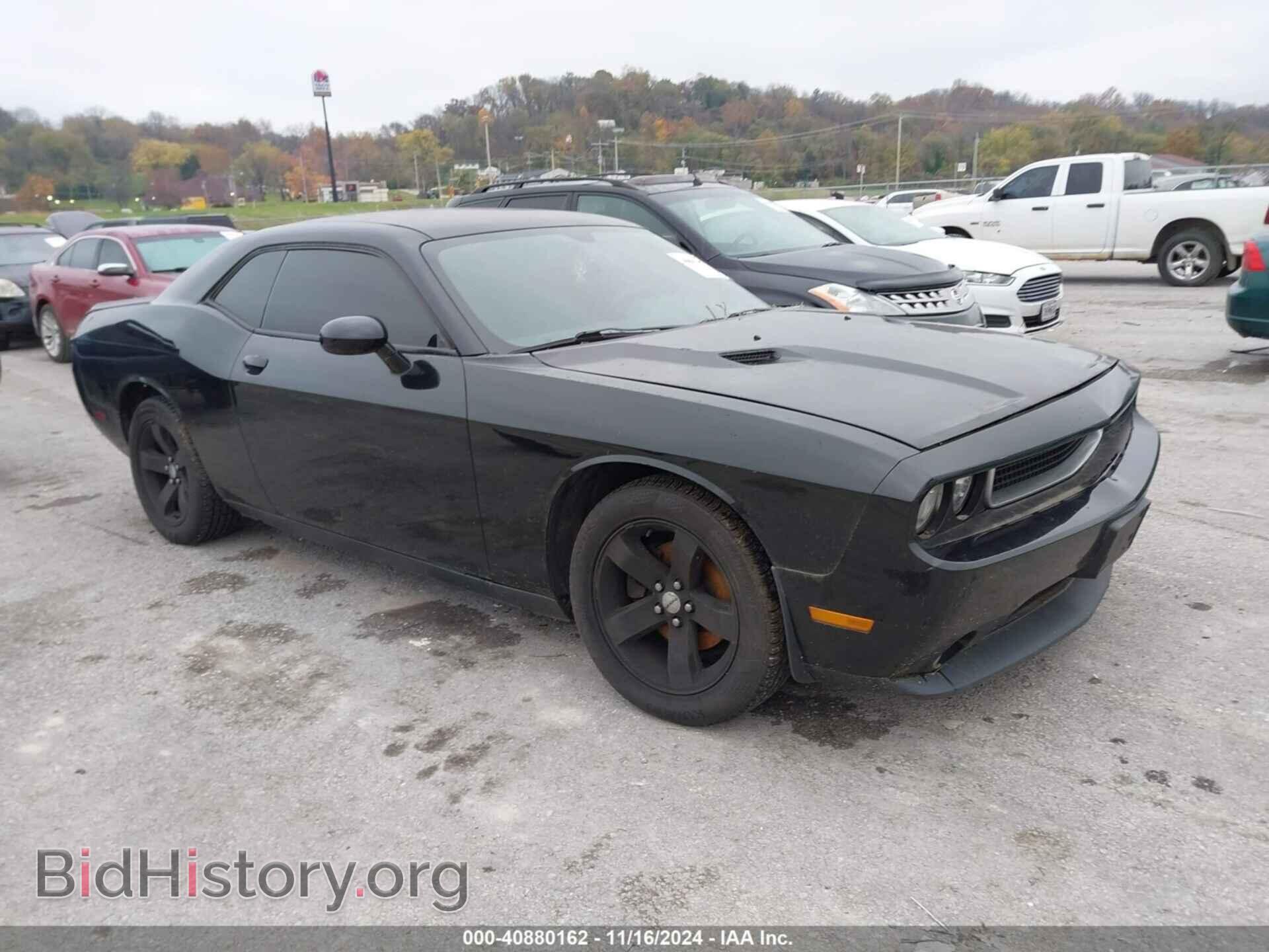 Photo 2C3CDYAG1CH258768 - DODGE CHALLENGER 2012