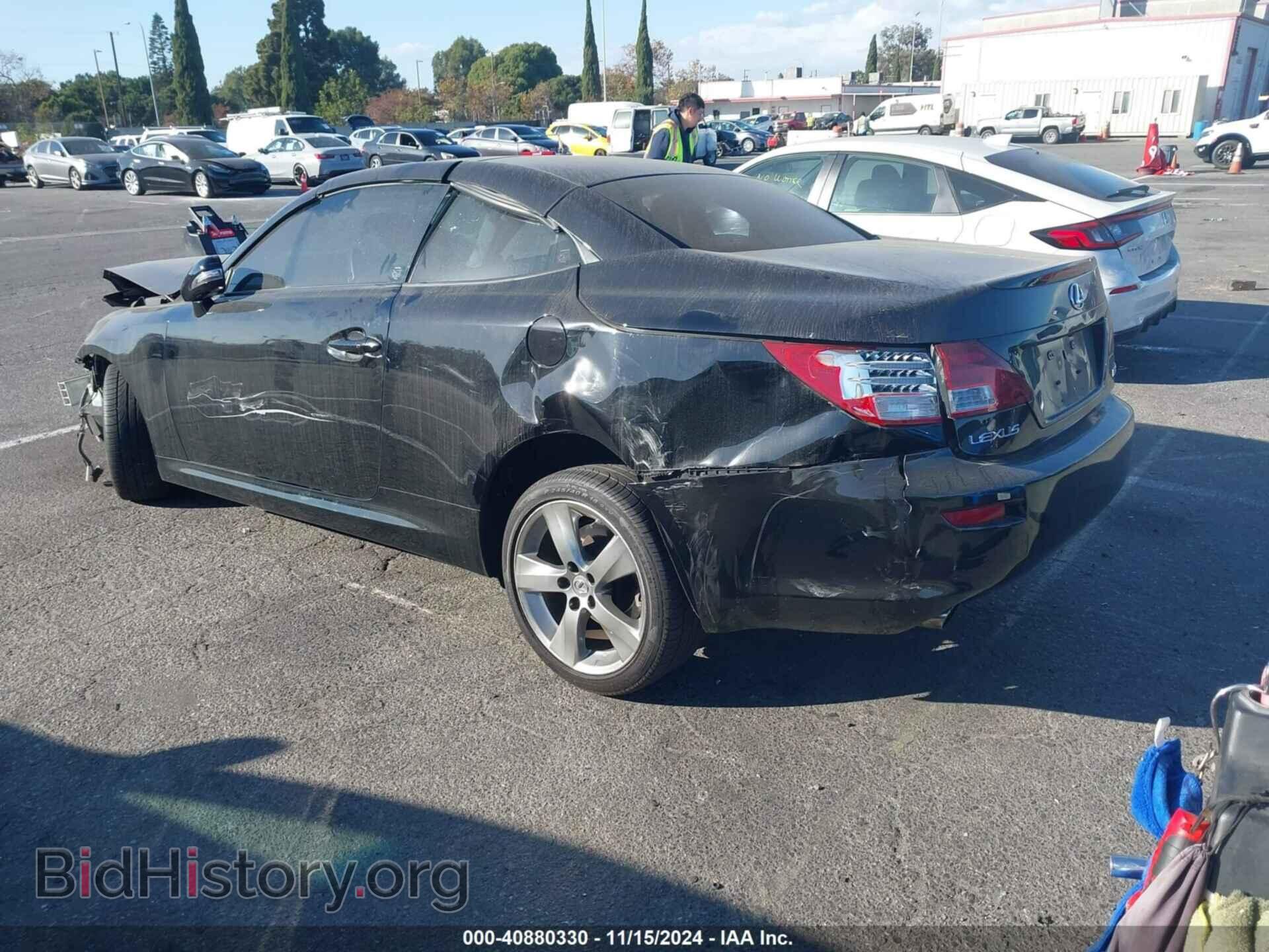2010 LEXUS IS 250C - VIN: JTHFF2C25A2509975 - Фото 3