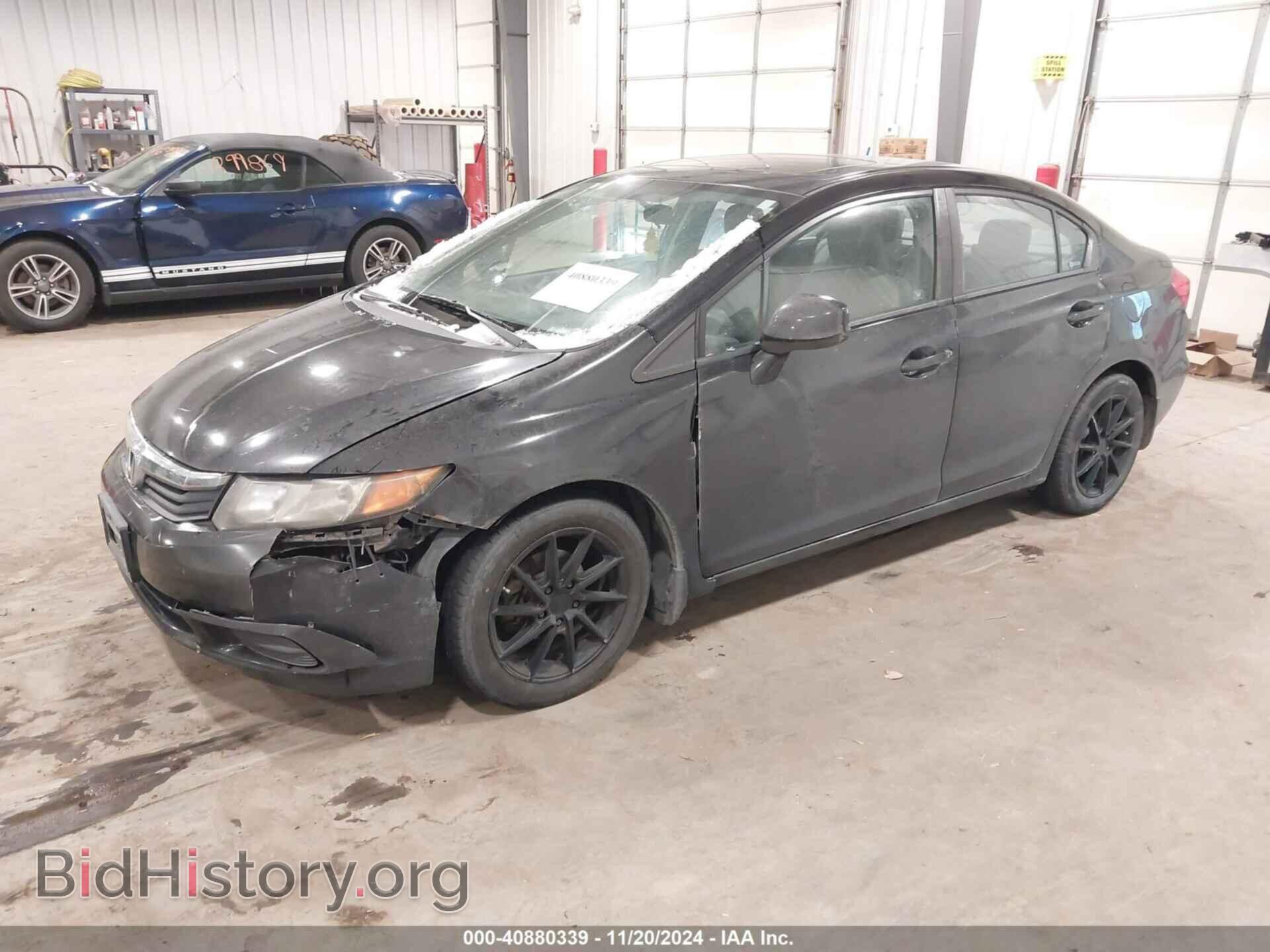 2012 HONDA CIVIC - VIN: 19XFB2F92CE028917 - Фото 2