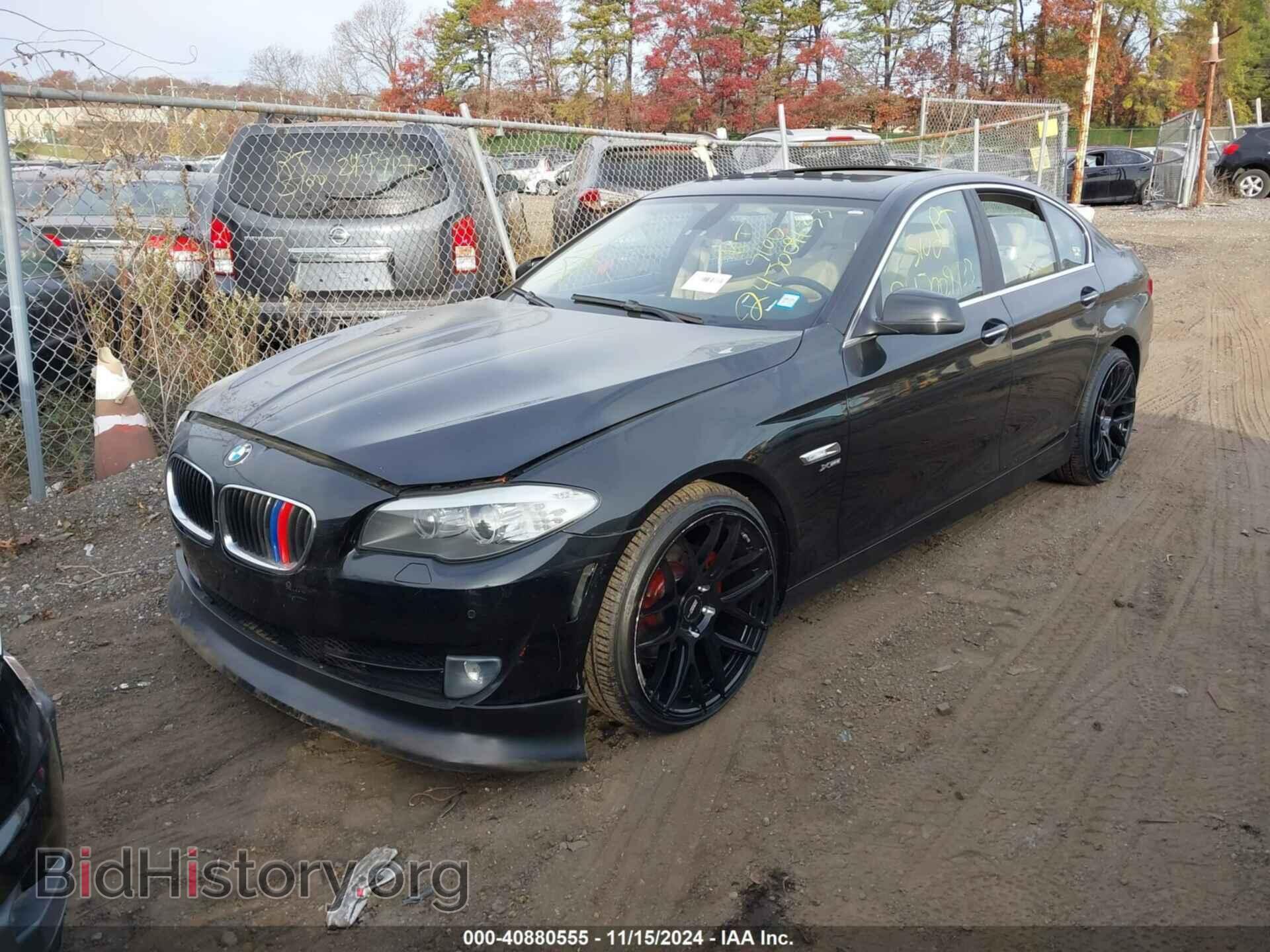 2012 BMW 528I - VIN: WBAXH5C50CDW09546 - Фото 2