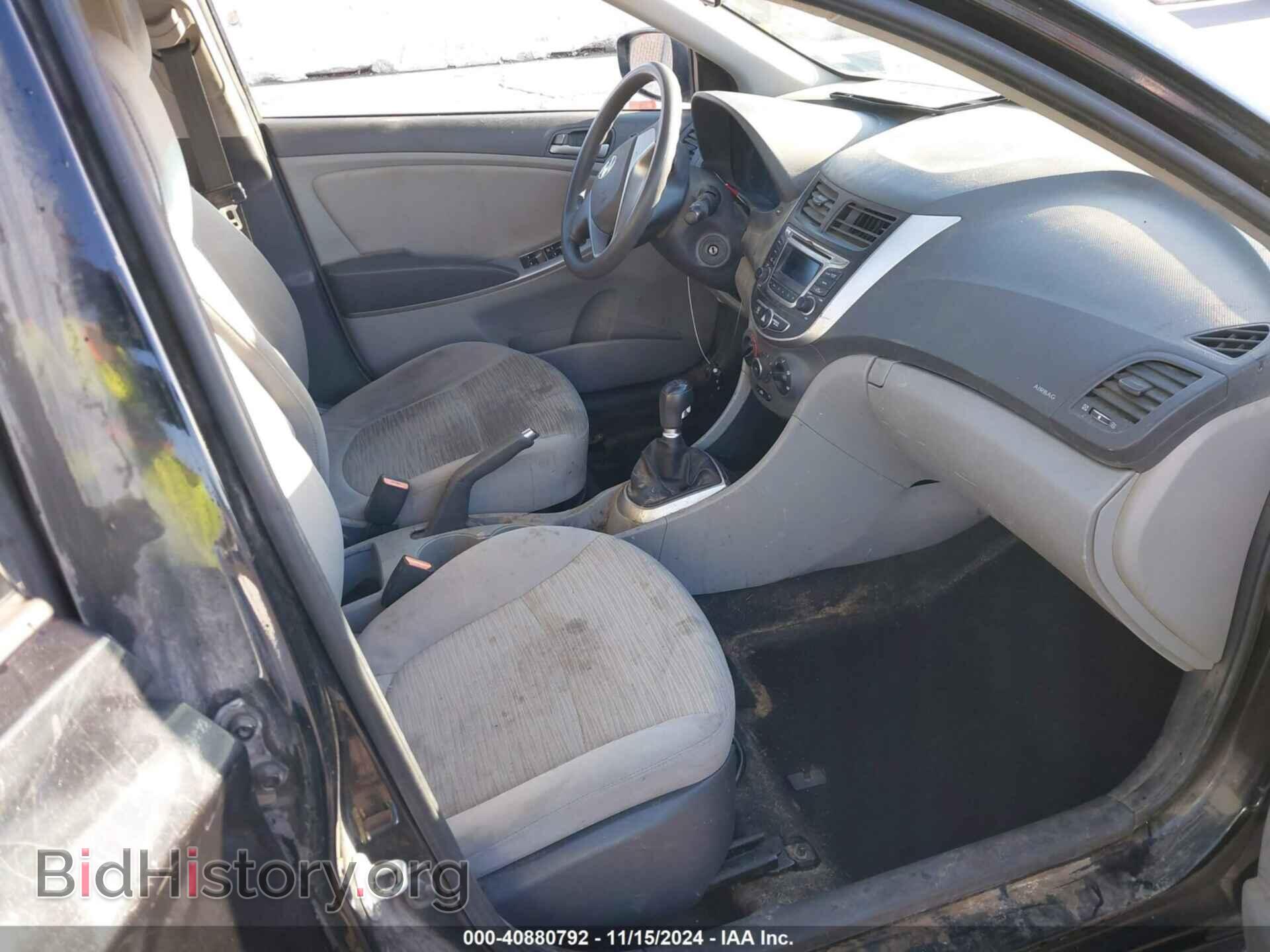2016 HYUNDAI ACCENT - VIN: KMHCT4AE0GU160190 - Фото 5