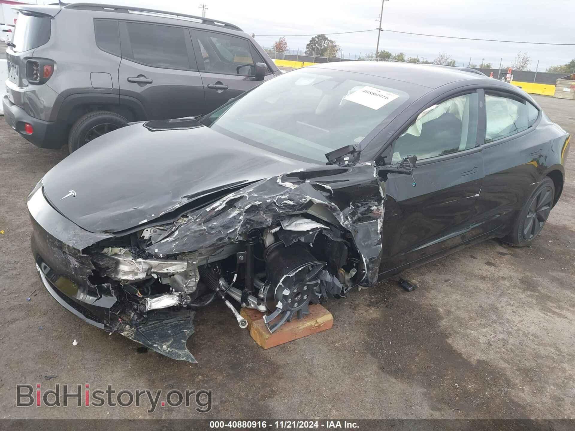 2024 TESLA MODEL 3 - VIN: 5YJ3E1EA3RF847289 - Фото 2