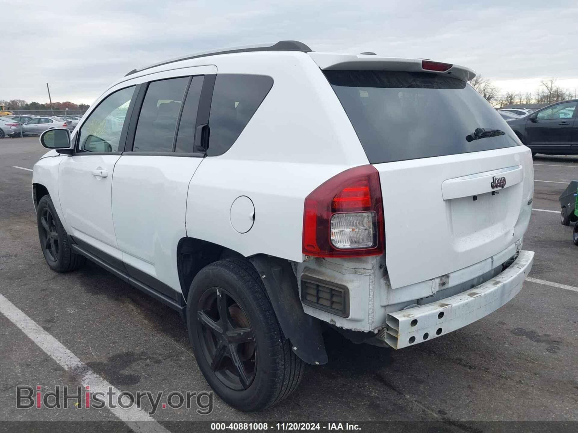 2016 JEEP COMPASS - VIN: 1C4NJCEA3GD735161 - Фото 3