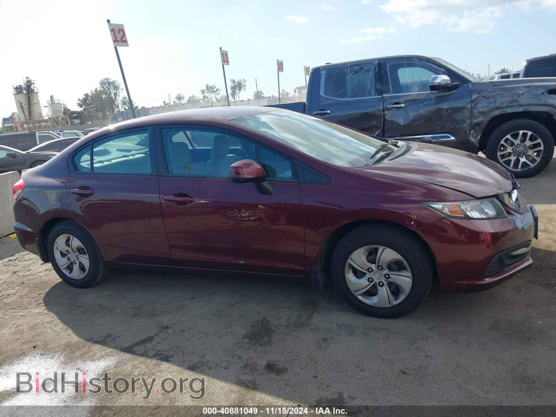 2013 HONDA CIVIC - VIN: 19XFB2F58DE295168 - Фото 13
