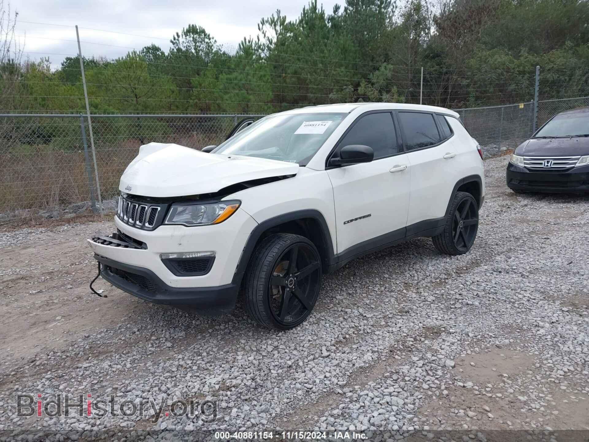 2018 JEEP COMPASS - VIN: 3C4NJDAB7JT399892 - Фото 2