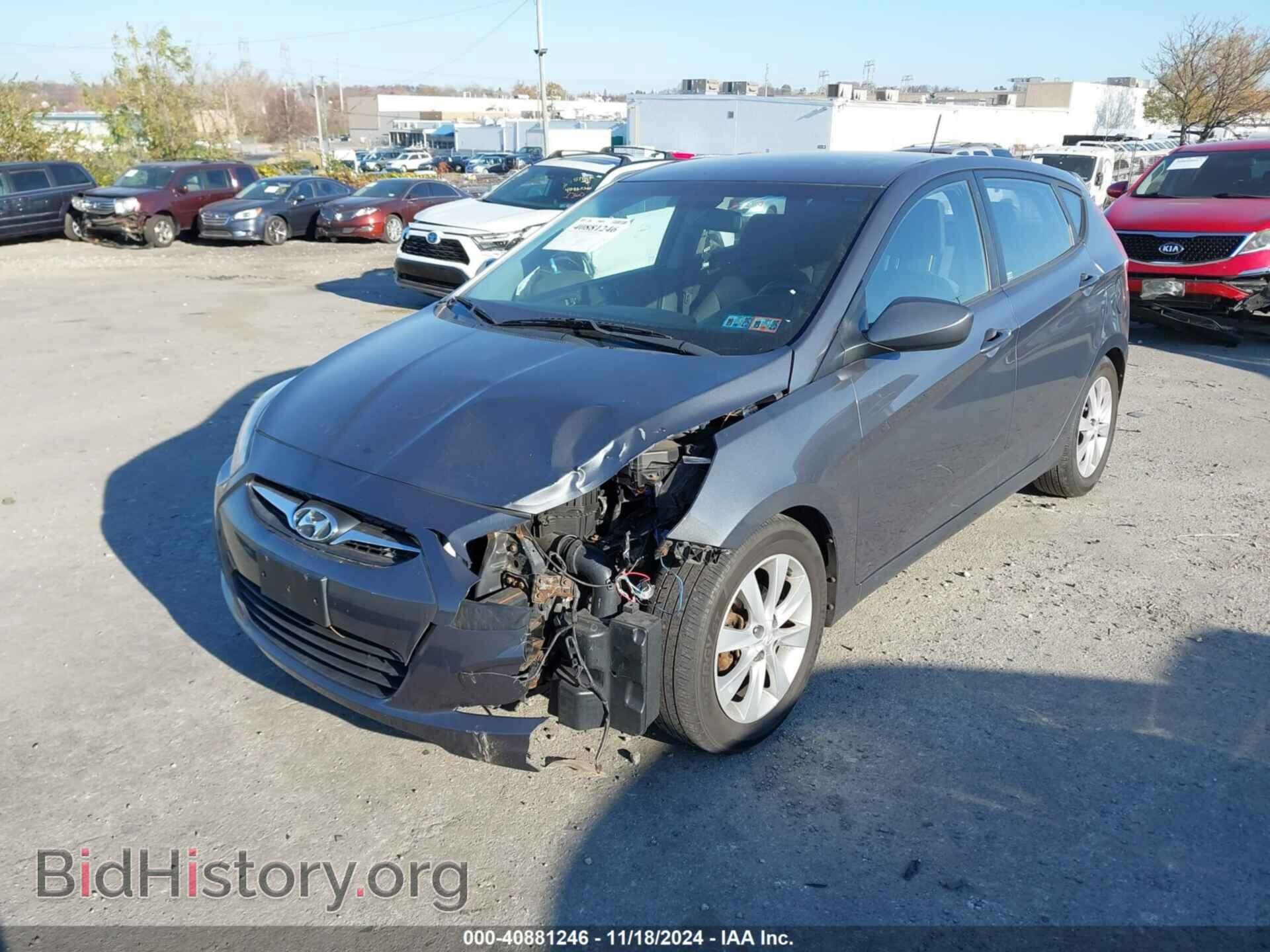 2012 HYUNDAI ACCENT - VIN: KMHCU5AE2CU054384 - Фото 6