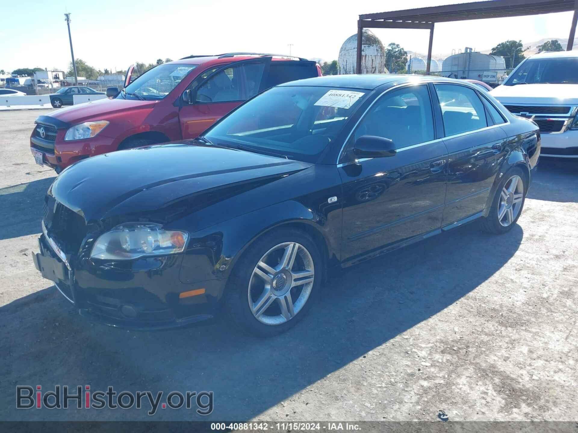 2008 AUDI A4 - VIN: WAUDF78E18A054208 - Фото 2