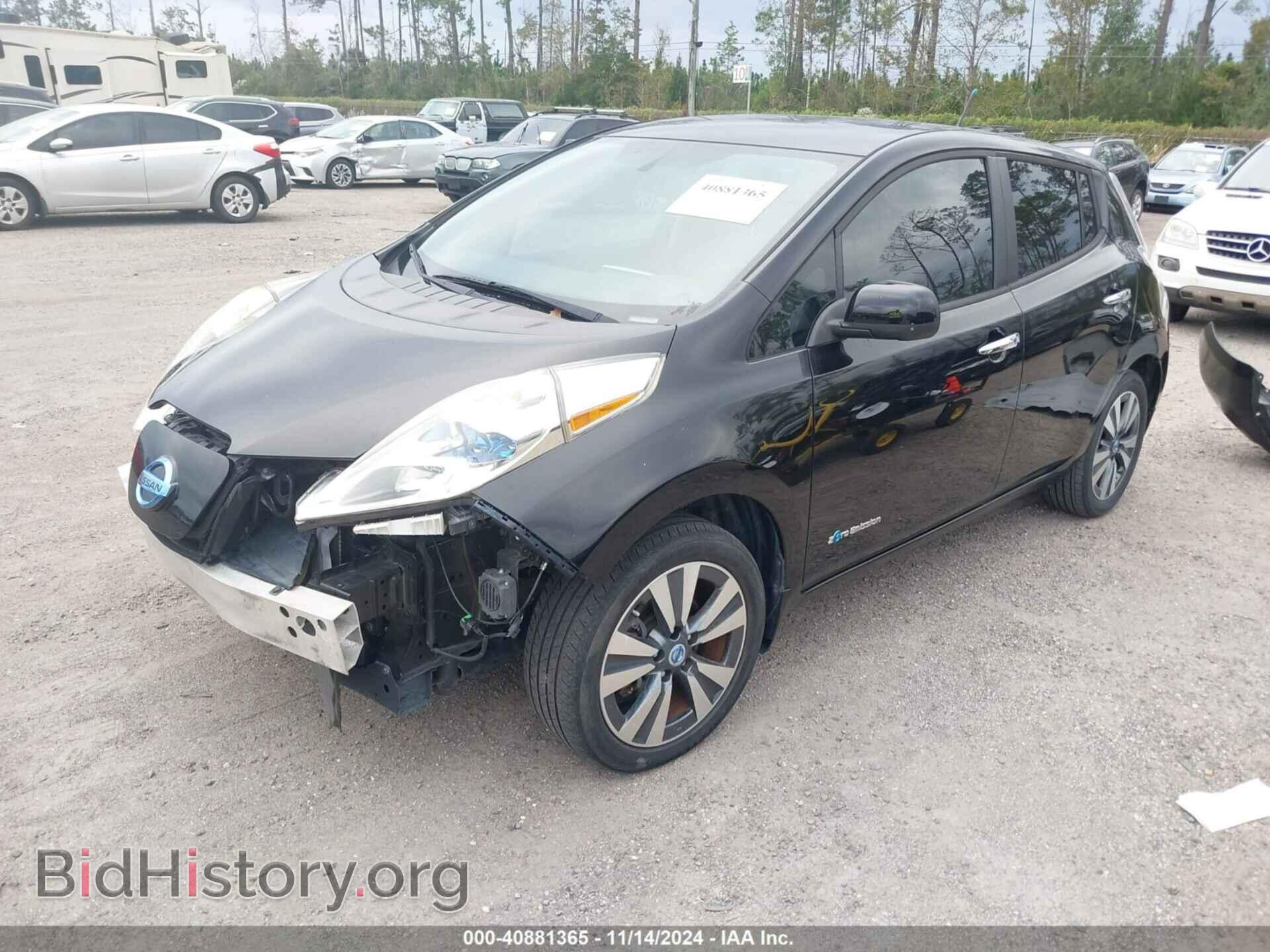 2013 NISSAN LEAF - VIN: 1N4AZ0CP9DC408994 - Фото 2