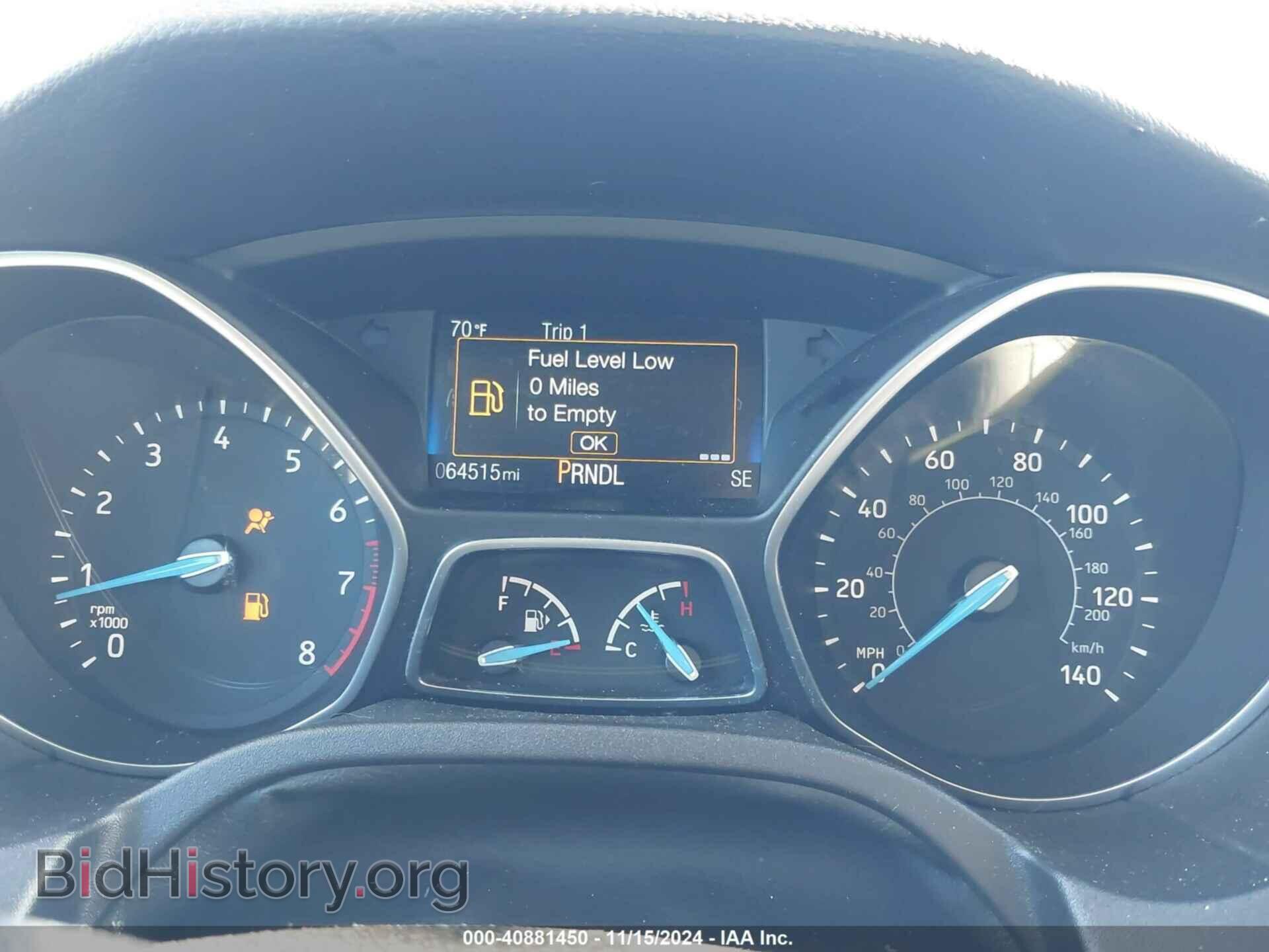 2017 FORD FOCUS - VIN: 1FADP3F22HL278017 - Фото 7