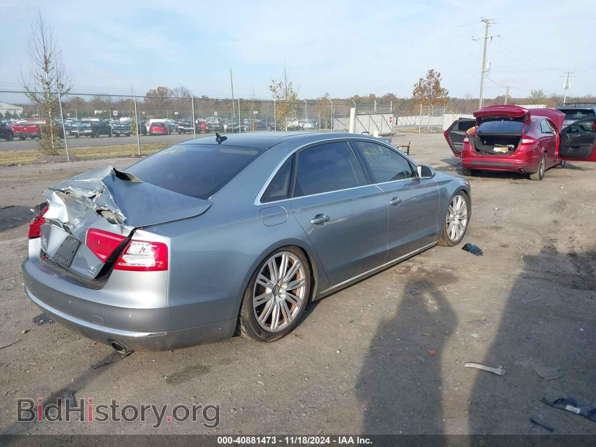 2012 AUDI A8 L - VIN: WAURVAFD7CN038760 - Фото 4
