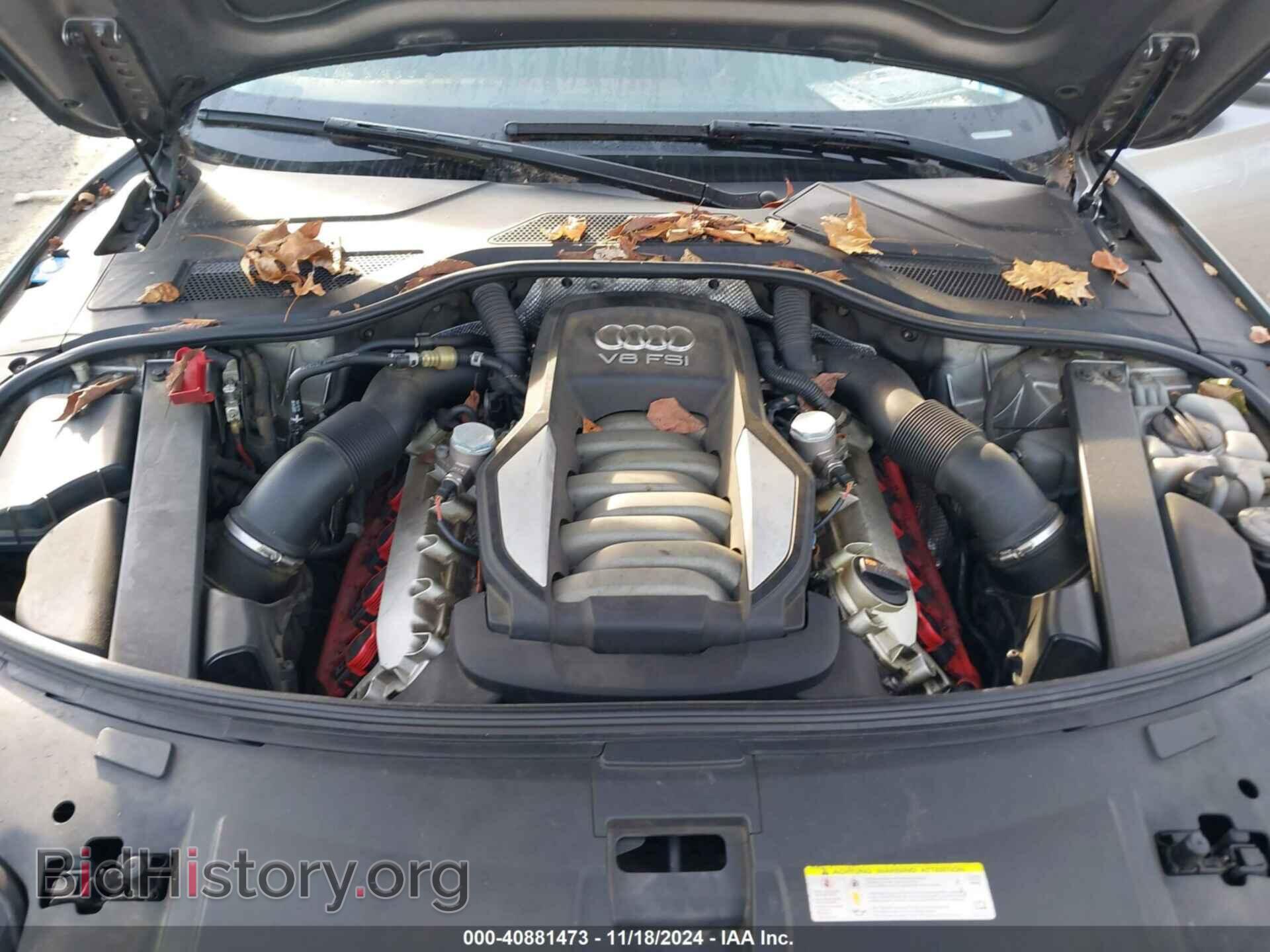 2012 AUDI A8 L - VIN: WAURVAFD7CN038760 - Фото 10