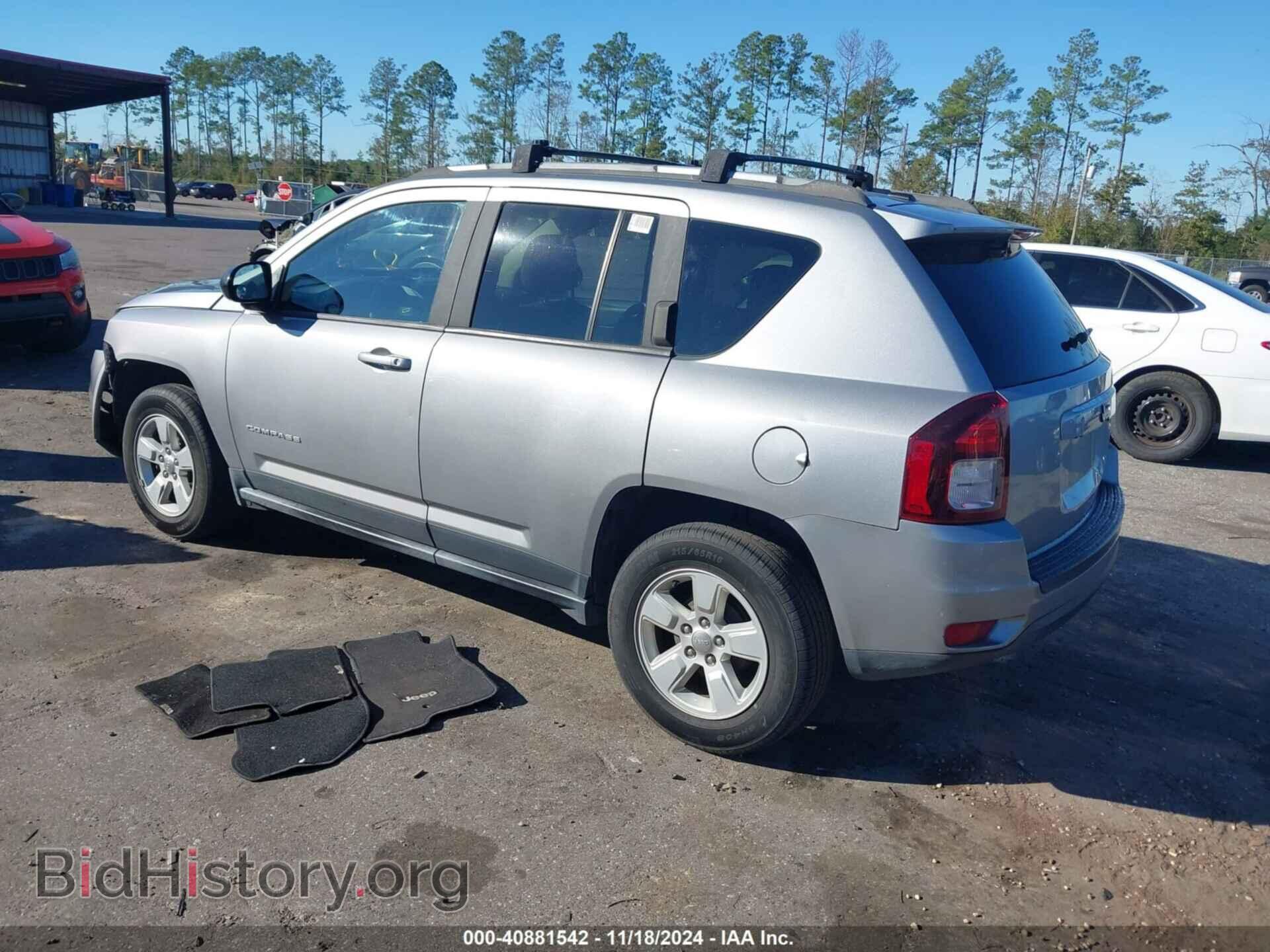 2016 JEEP COMPASS - VIN: 1C4NJCBA4GD575263 - Фото 3