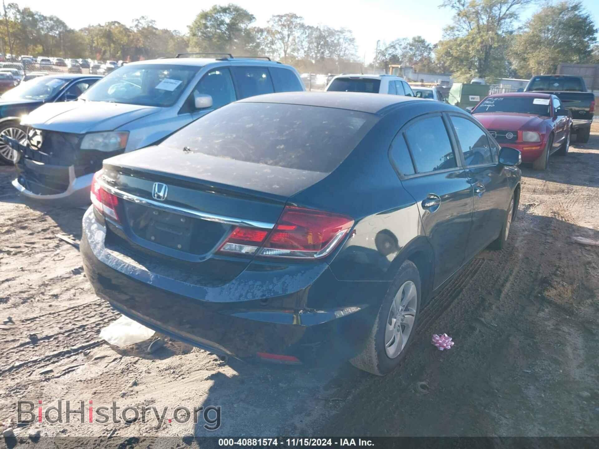 2013 HONDA CIVIC - VIN: 2HGF82F59DH556247 - Фото 4