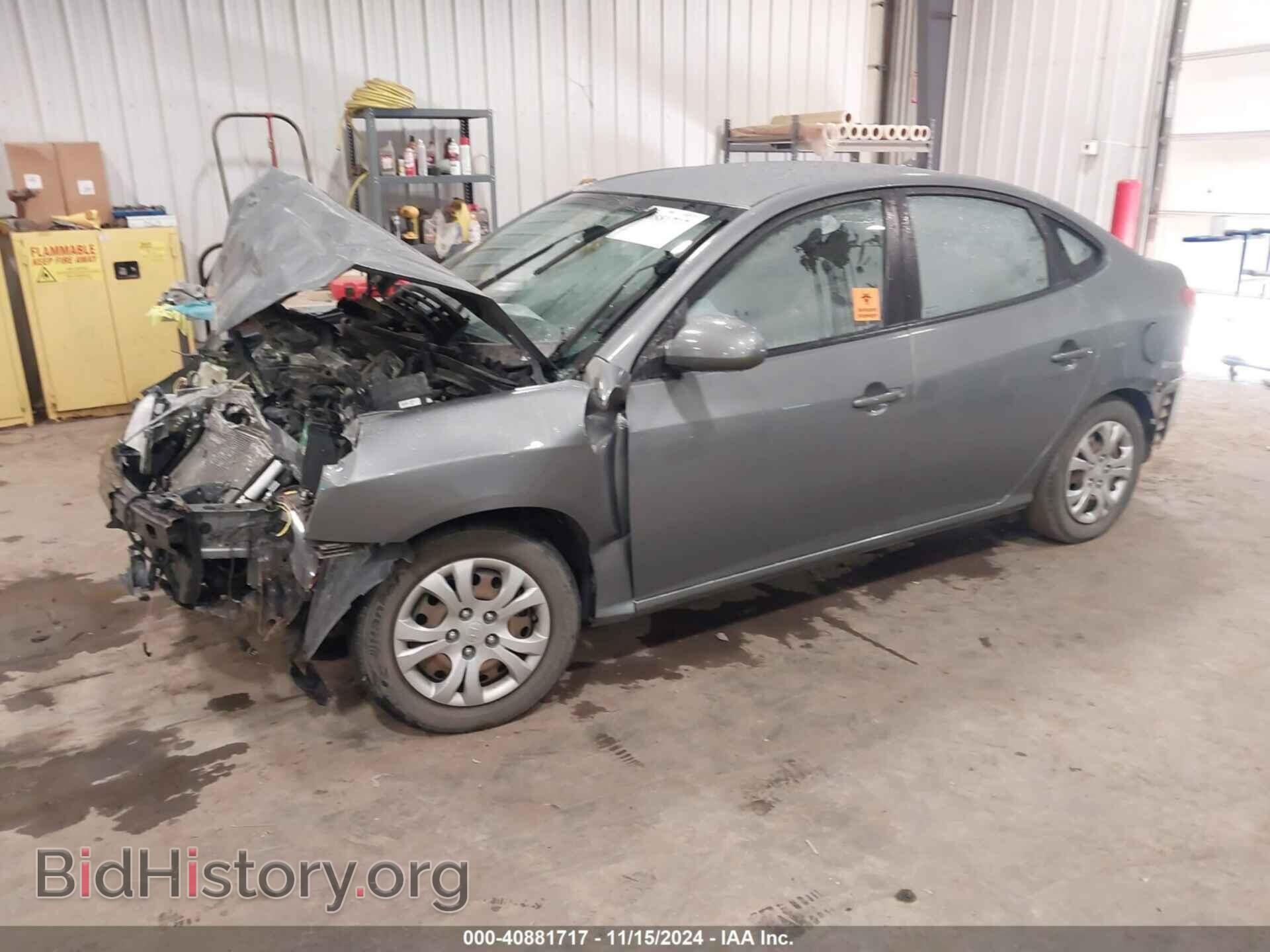 2010 HYUNDAI ELANTRA - VIN: KMHDU4AD2AU904792 - Фото 2