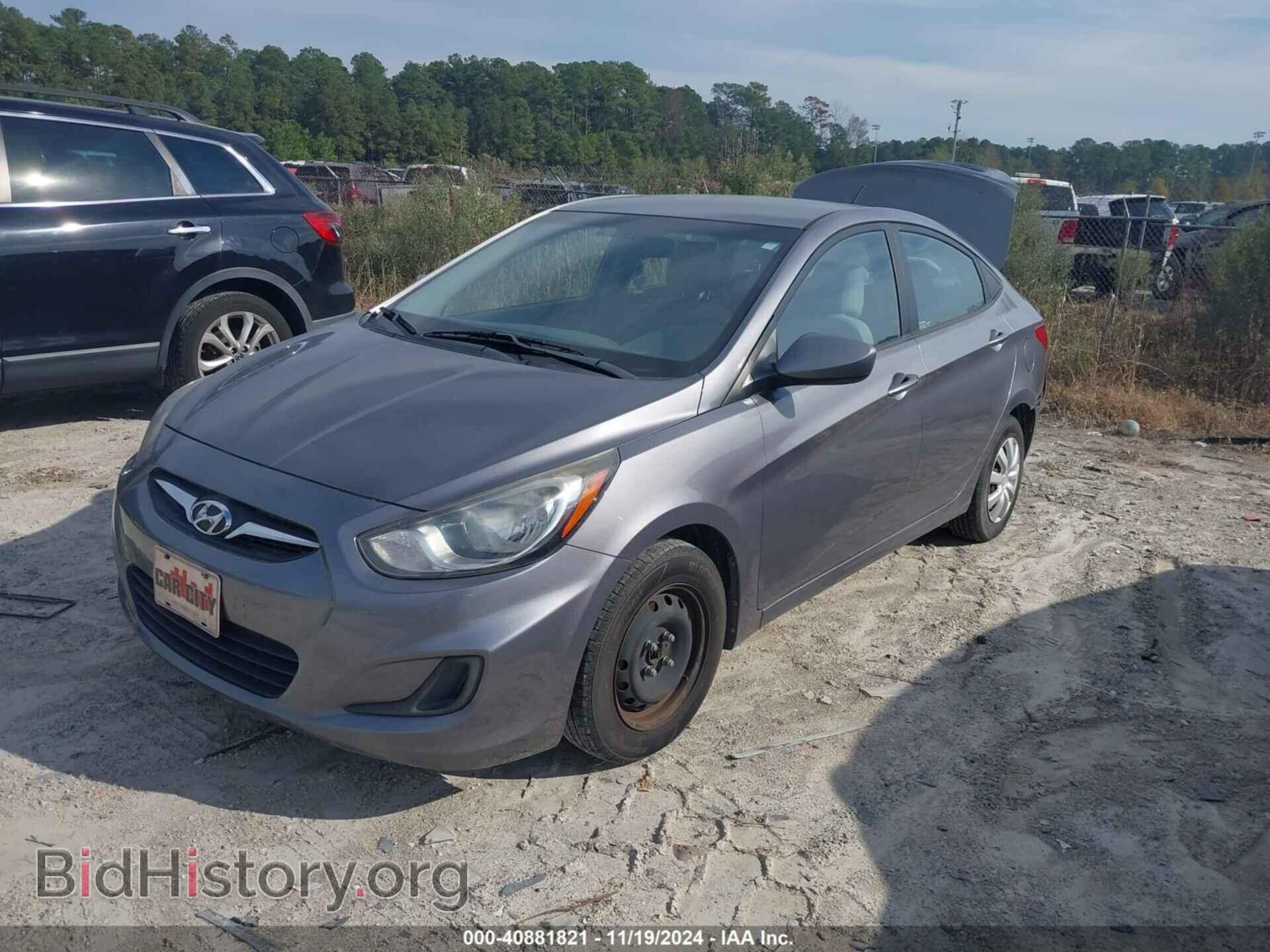 2014 HYUNDAI ACCENT - VIN: KMHCT4AE1EU673753 - Фото 2