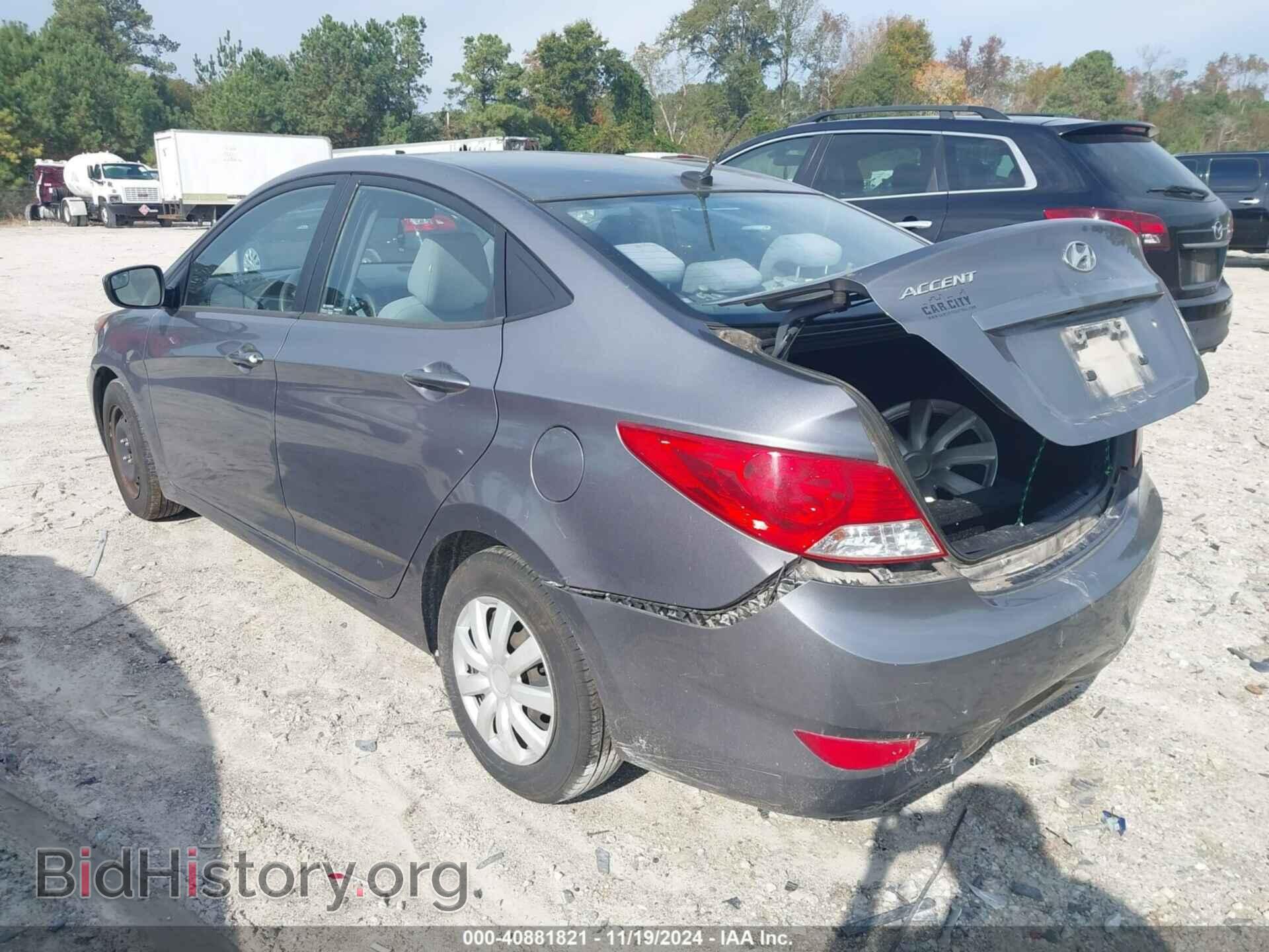 2014 HYUNDAI ACCENT - VIN: KMHCT4AE1EU673753 - Фото 3