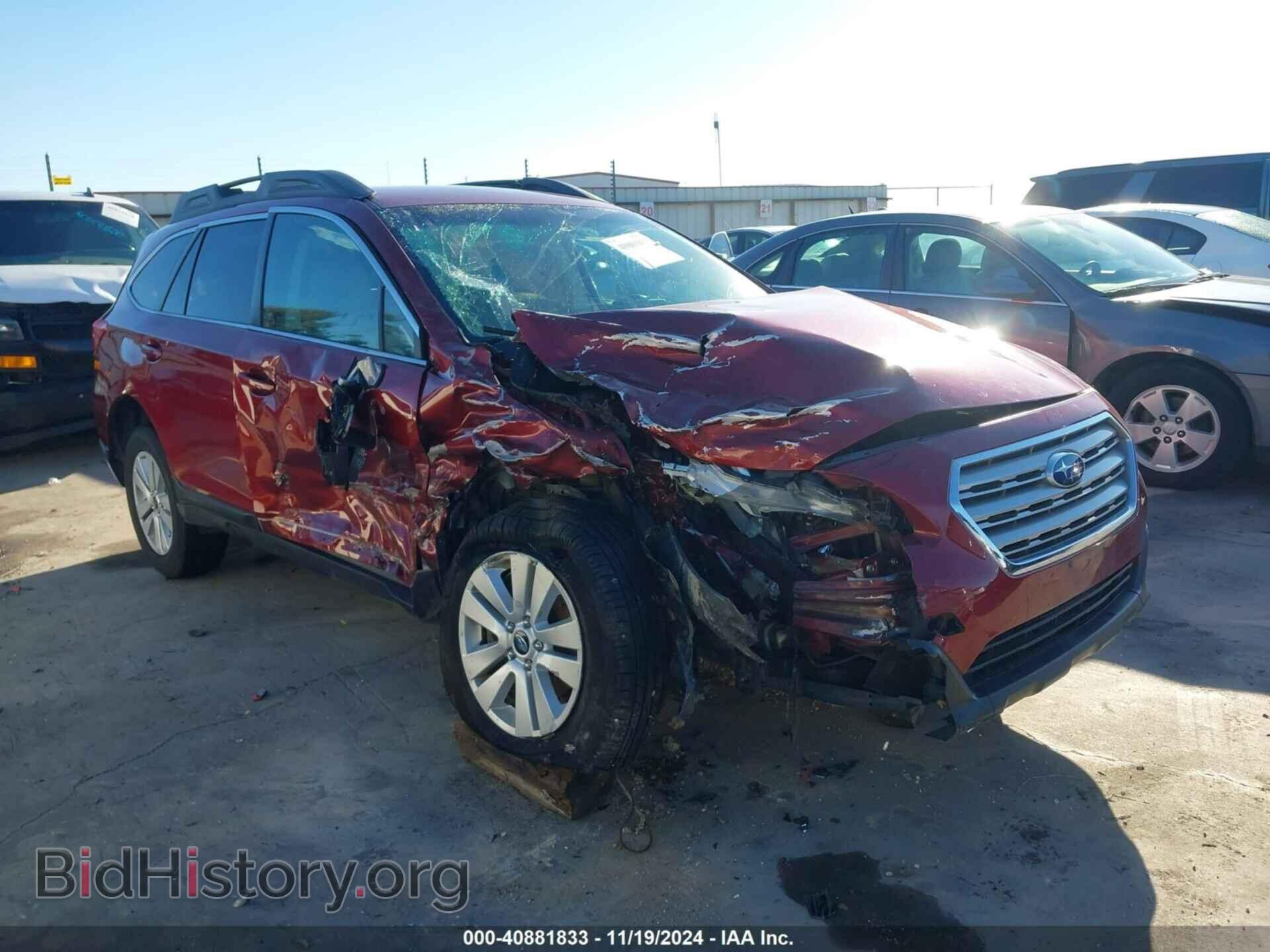 Фотография 4S4BSBCC1F3256963 - SUBARU OUTBACK 2015