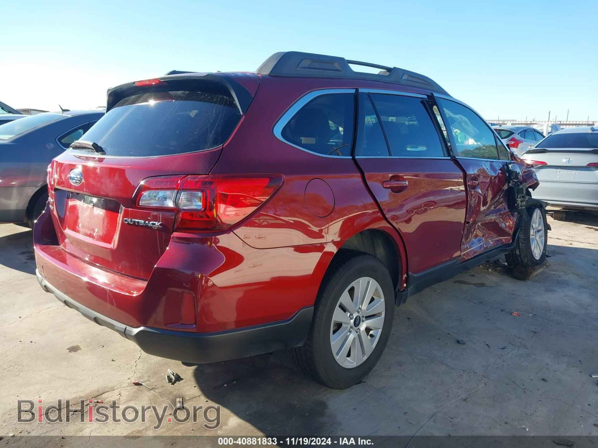 2015 SUBARU OUTBACK - VIN: 4S4BSBCC1F3256963 - Фото 4