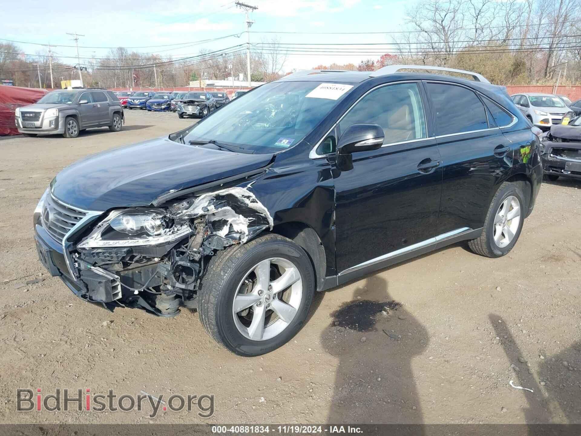 2013 LEXUS RX 350 - VIN: 2T2BK1BA3DC193797 - Фото 2