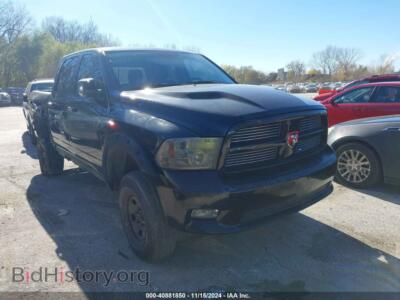 2012 RAM 1500 Sport, black — VIN 1C6RD7MT0CS283265, IAAI