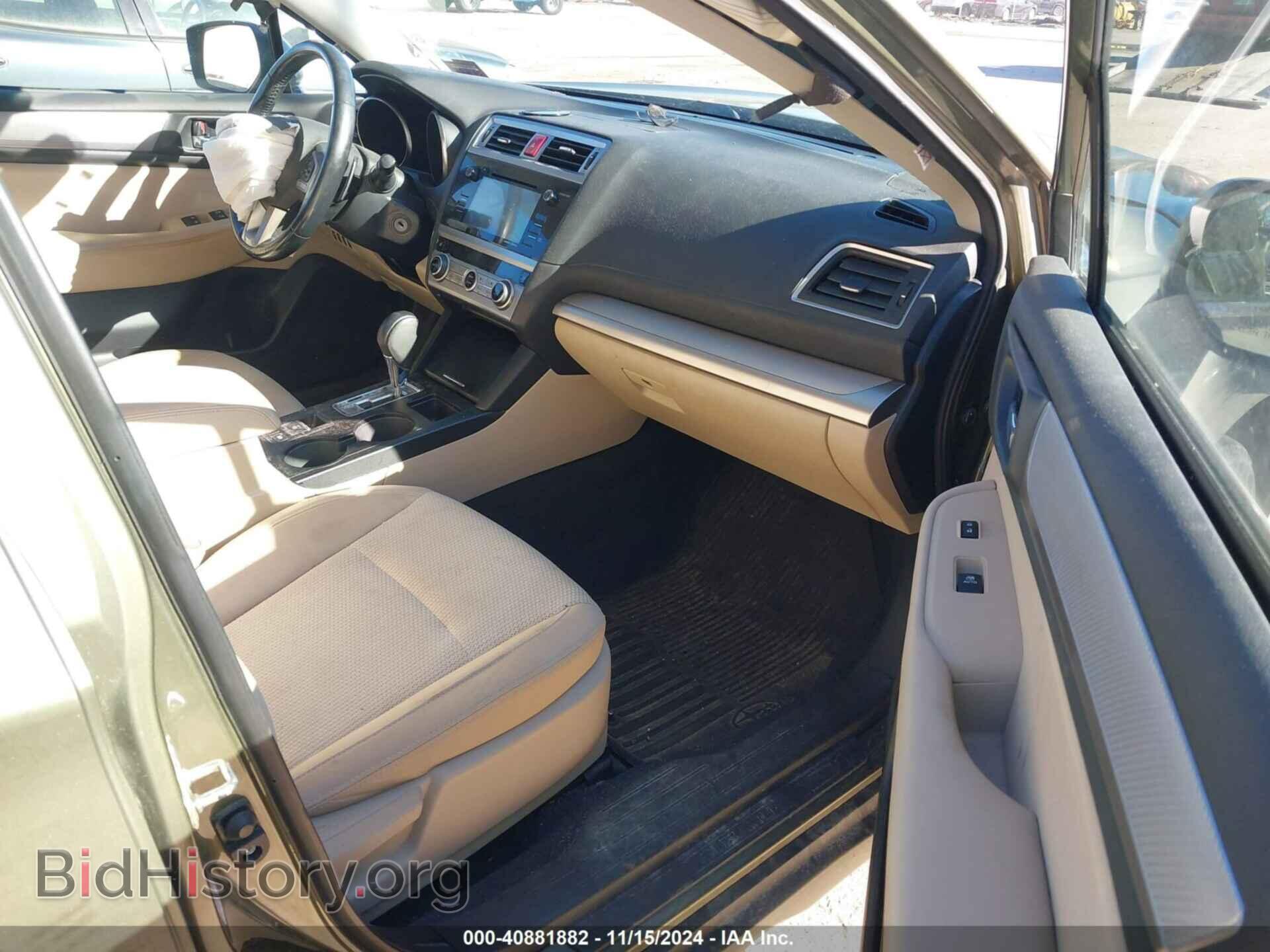 2015 SUBARU OUTBACK - VIN: 4S4BSAFC6F3315057 - Фото 5