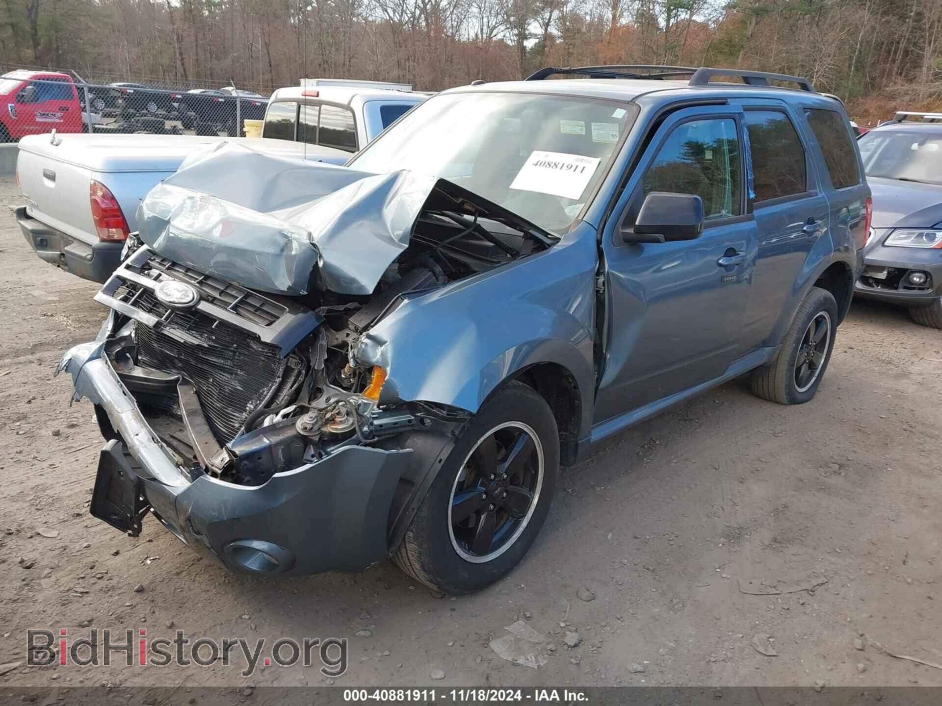 2011 FORD ESCAPE - VIN: 1FMCU9DG7BKB68959 - Фото 2