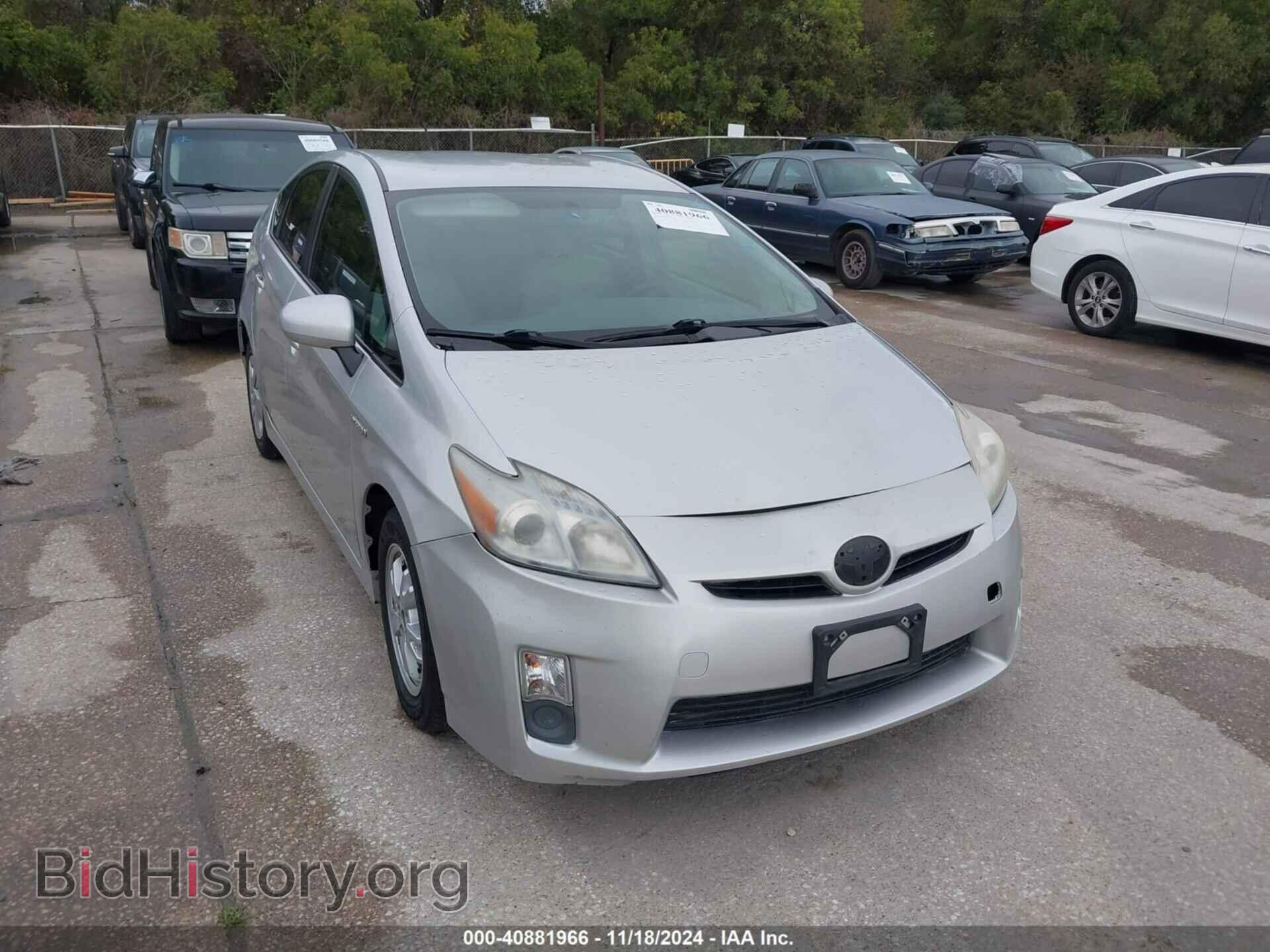 Photo JTDKN3DU2B5318278 - TOYOTA PRIUS 2011