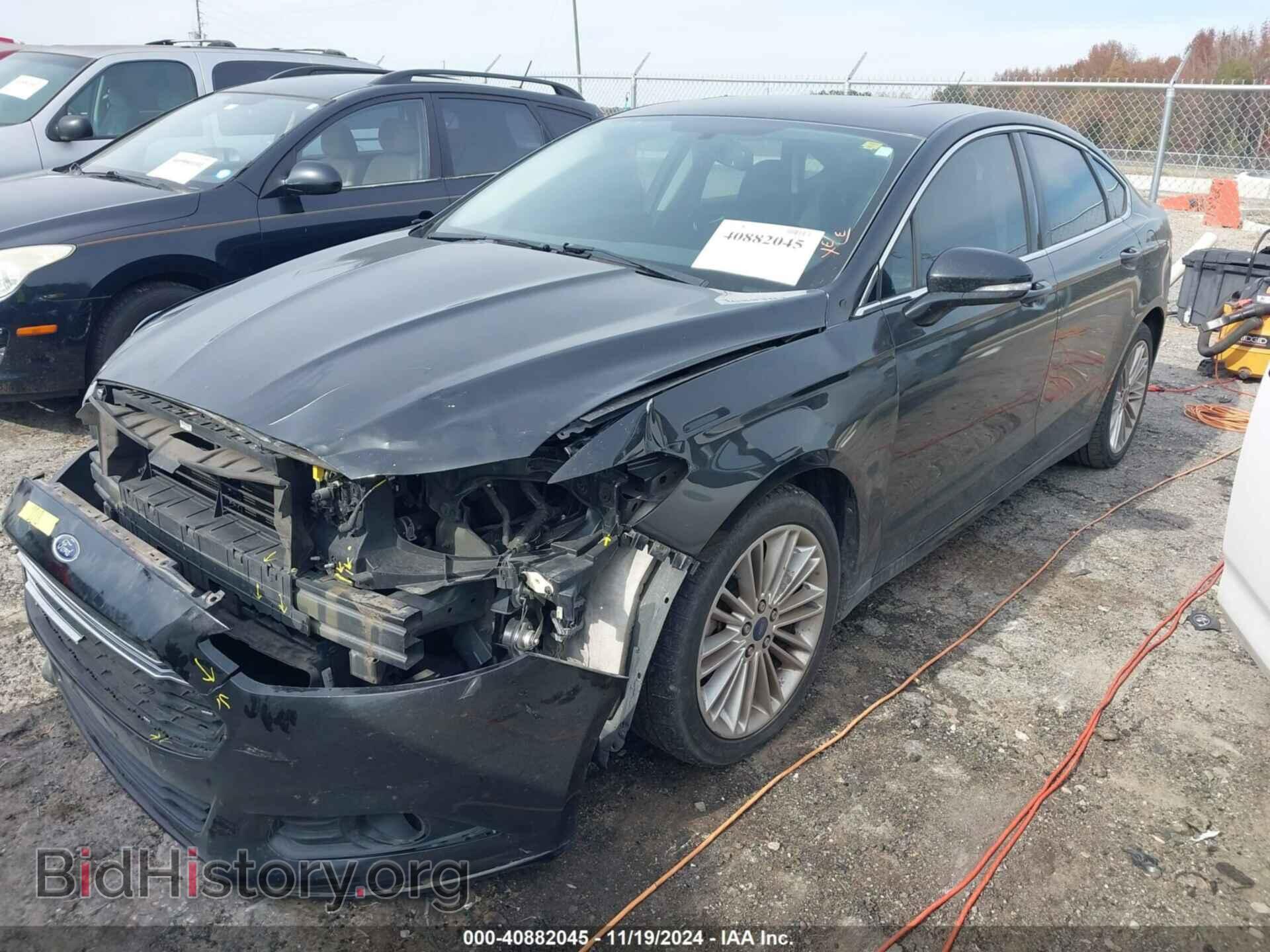 2014 FORD FUSION - VIN: 3FA6P0HD7ER349537 - Фото 2