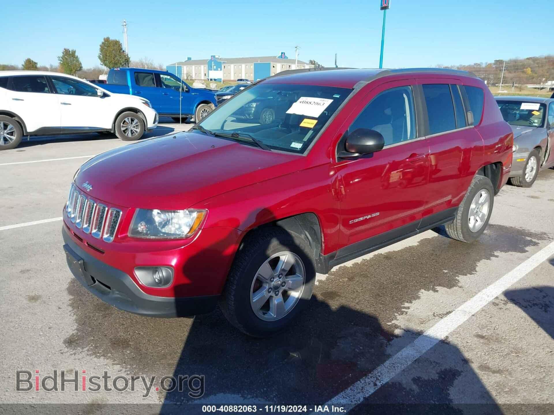 2014 JEEP COMPASS - VIN: 1C4NJCBA8ED539220 - Фото 2