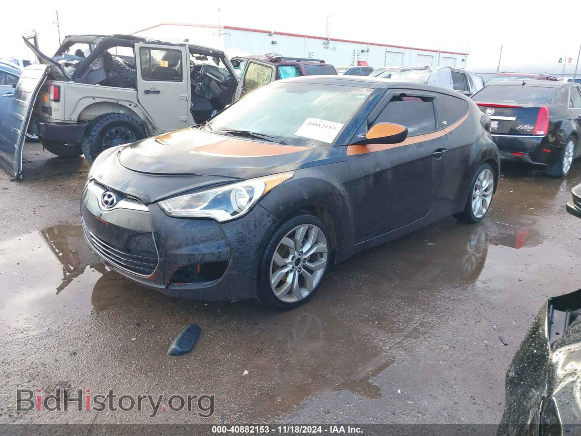 2012 HYUNDAI VELOSTER - VIN: KMHTC6AD9CU036240 - Фото 2