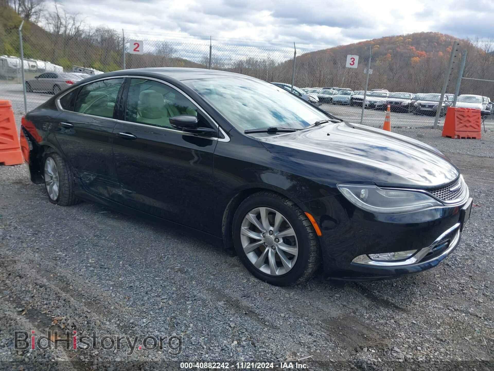 Фотография 1C3CCCCG6FN731613 - CHRYSLER 200 2015