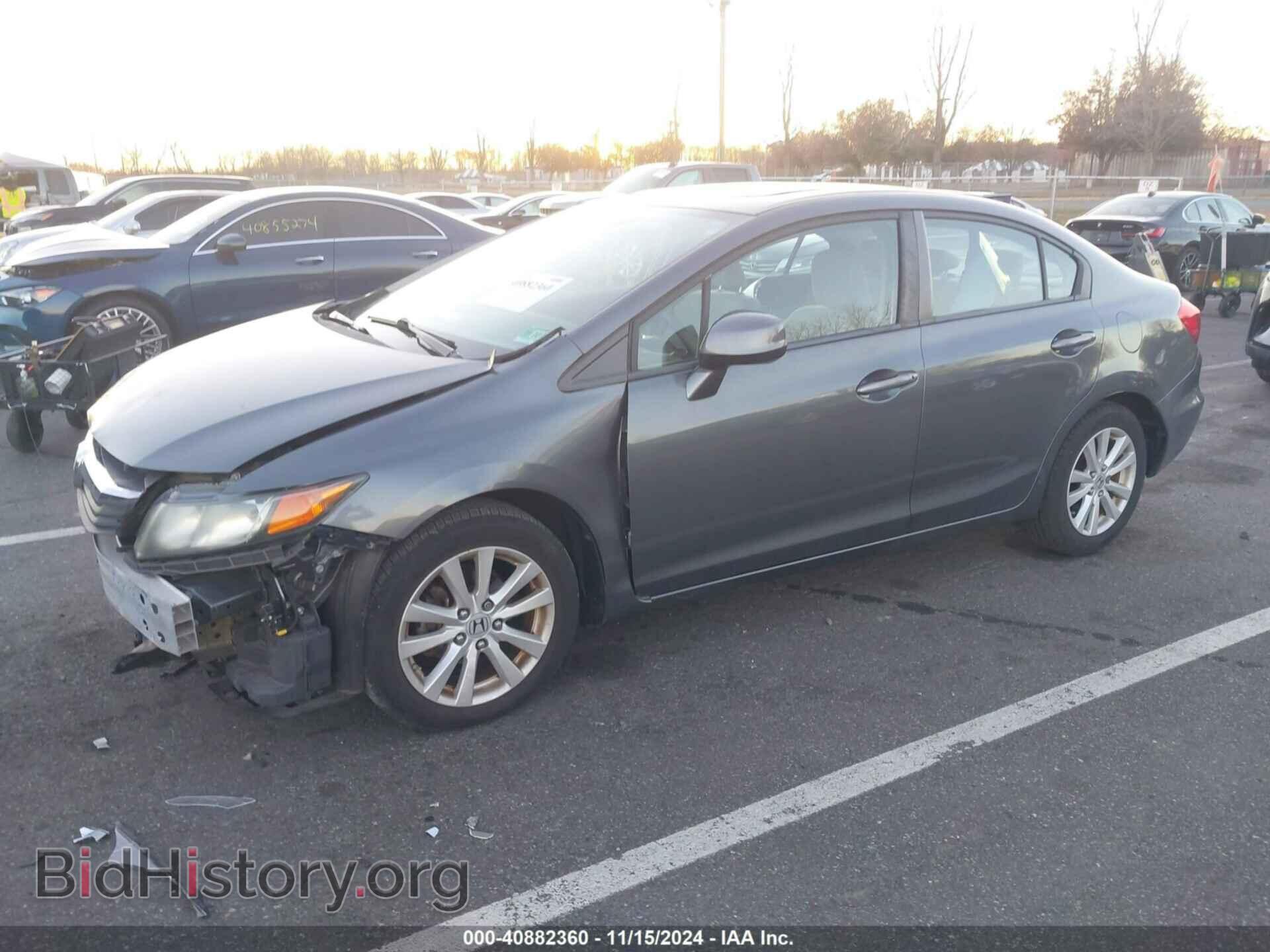 2012 HONDA CIVIC - VIN: 19XFB2F8XCE380313 - Фото 2