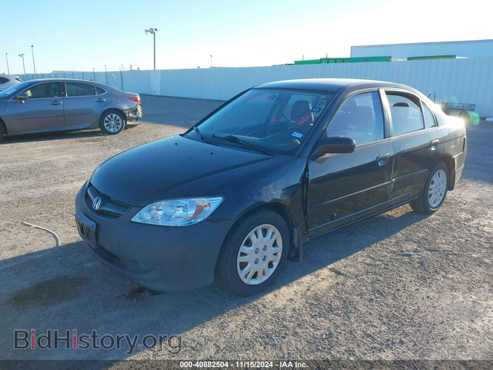 2005 HONDA CIVIC - VIN: 2HGES16545H580785 - Фото 2