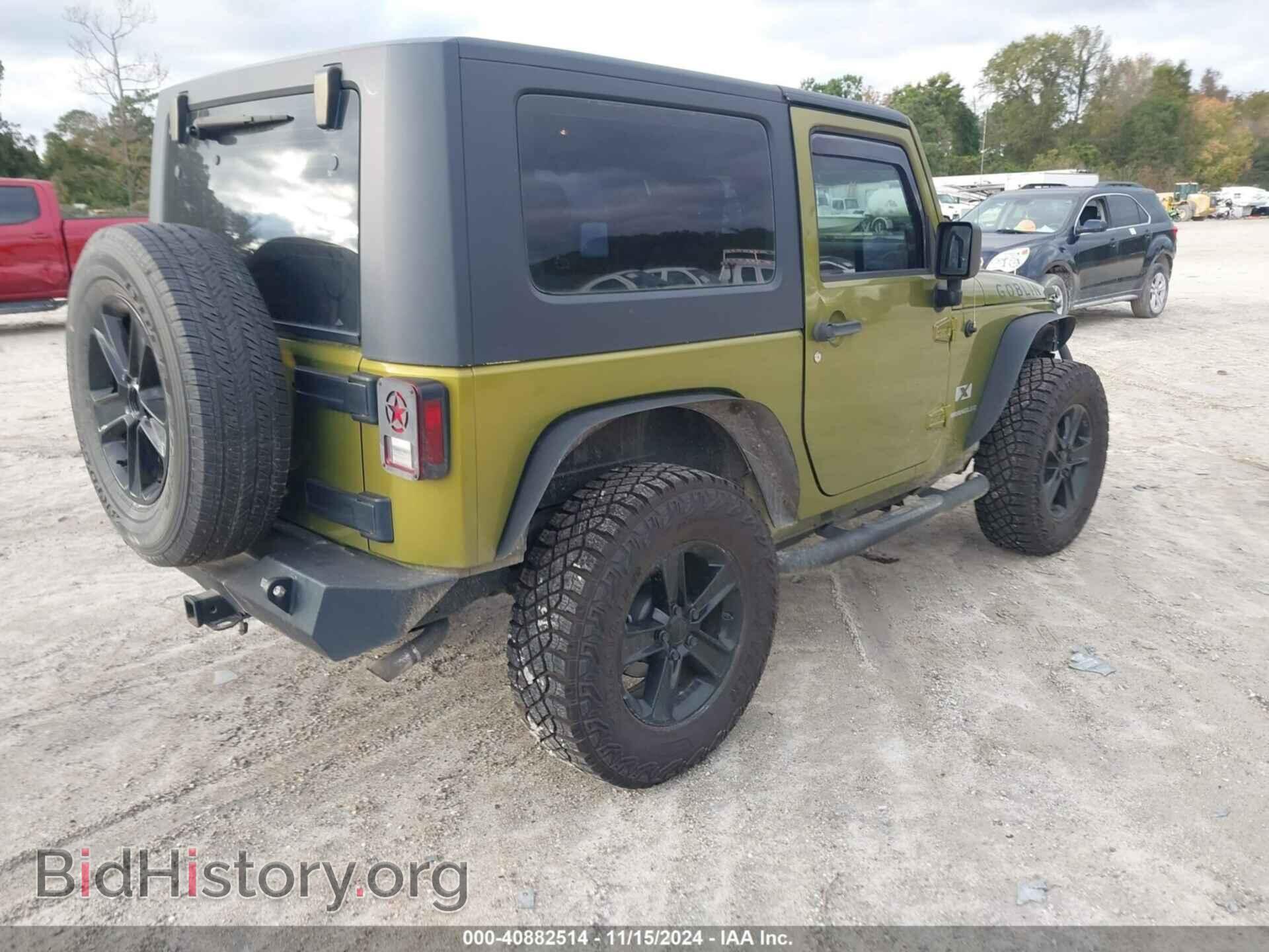 2007 JEEP WRANGLER - VIN: 1J4FA24177L103344 - Фото 4