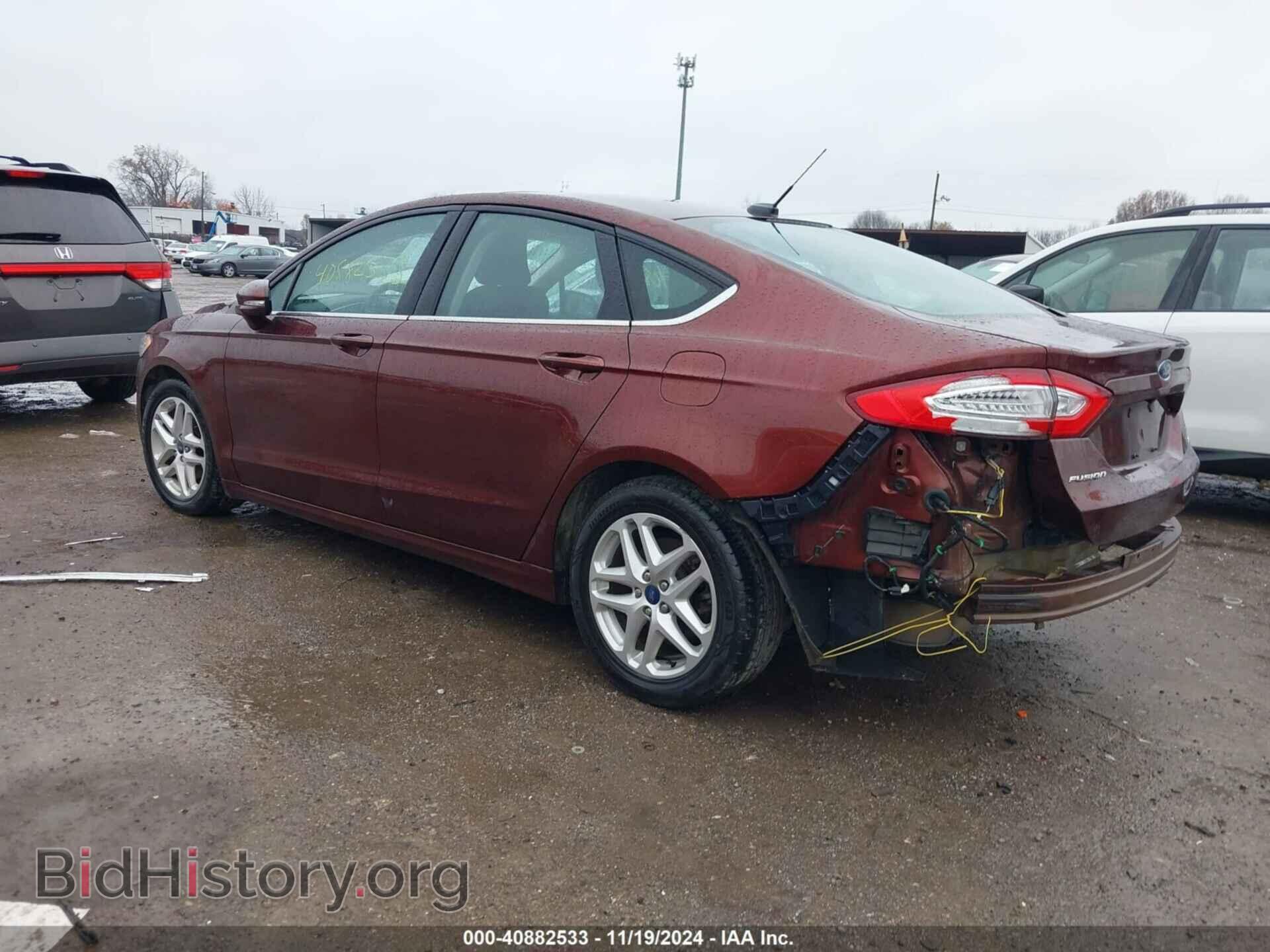 2016 FORD FUSION - VIN: 3FA6P0H71GR192245 - Фото 3