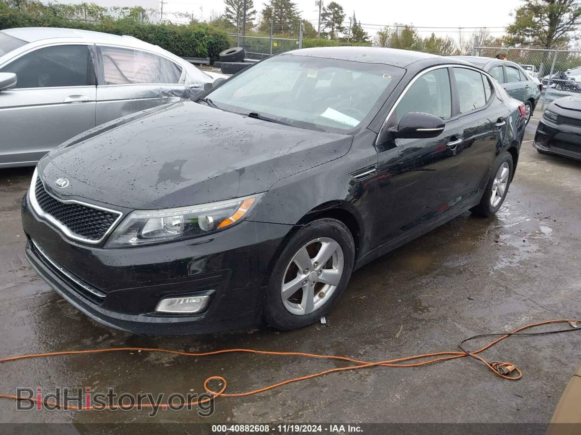2015 KIA OPTIMA - VIN: 5XXGR4A71FG379394 - Фото 2
