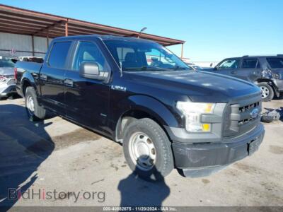 2015 Ford F-150 XL, black — VIN 1FTEW1CP5FKE28811, IAAI