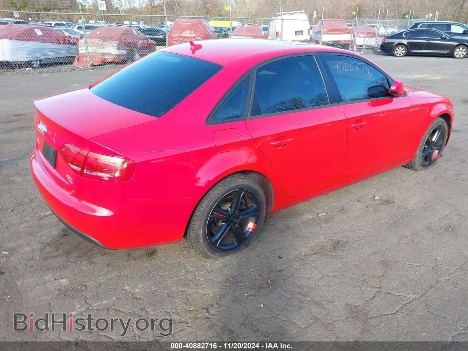 2012 AUDI A4 - VIN: WAUBFAFL3CA114634 - Фото 4
