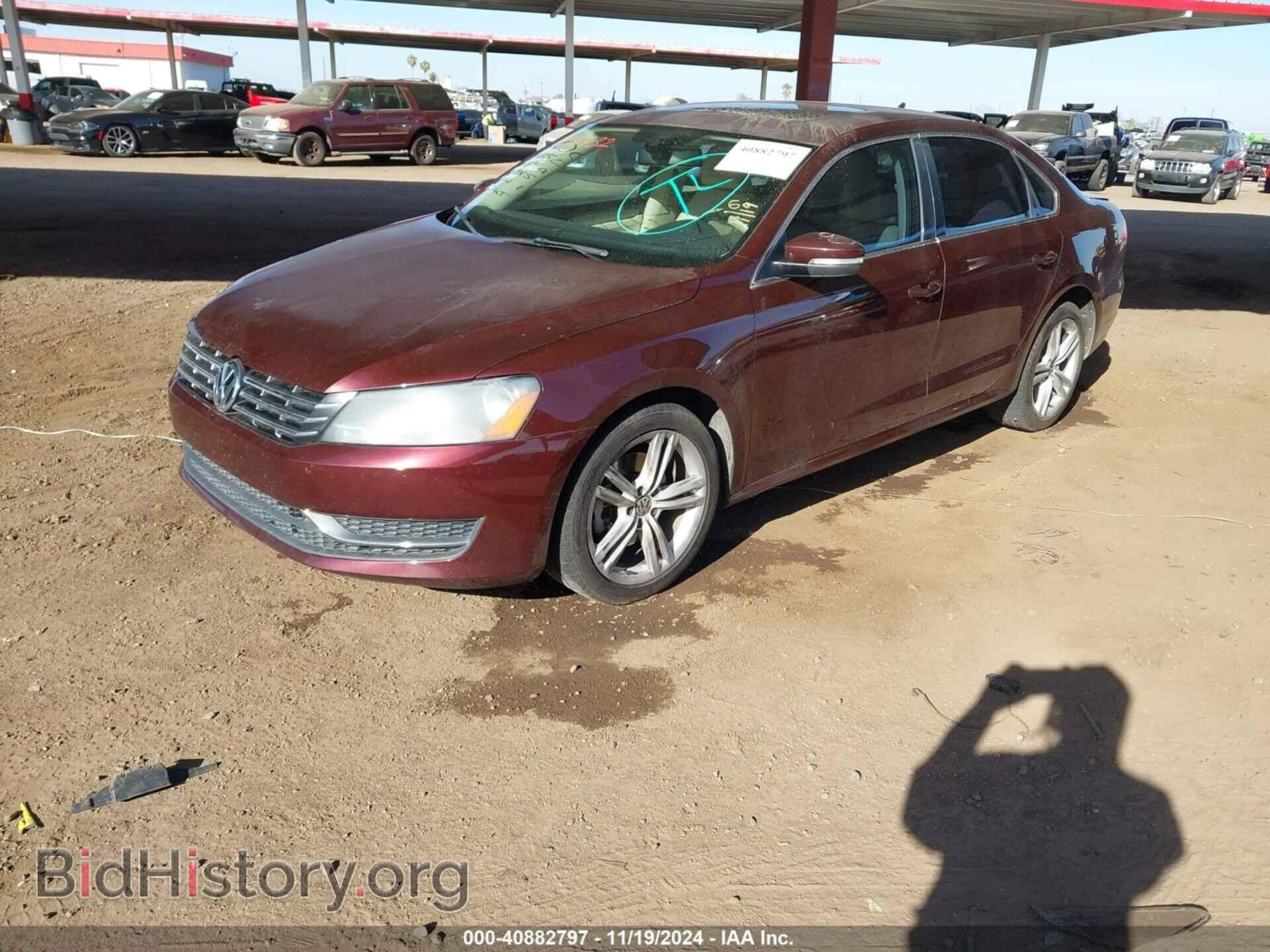 2014 VOLKSWAGEN PASSAT - VIN: 1VWBN7A37EC002732 - Фото 2