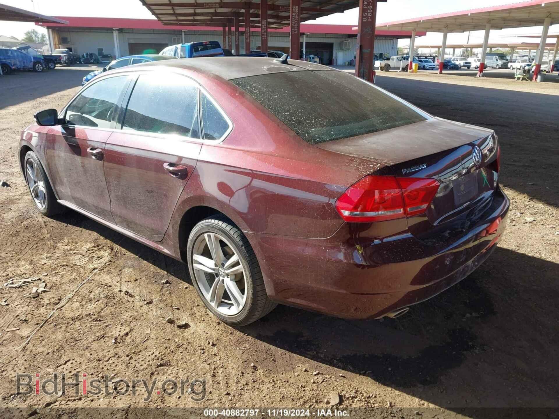 2014 VOLKSWAGEN PASSAT - VIN: 1VWBN7A37EC002732 - Фото 3