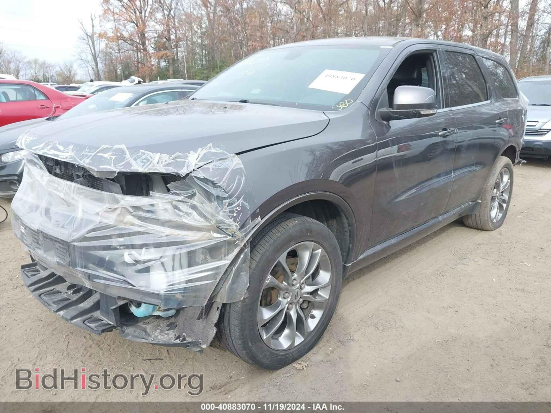 2019 DODGE DURANGO - VIN: 1C4RDJDG4KC780143 - Фото 2